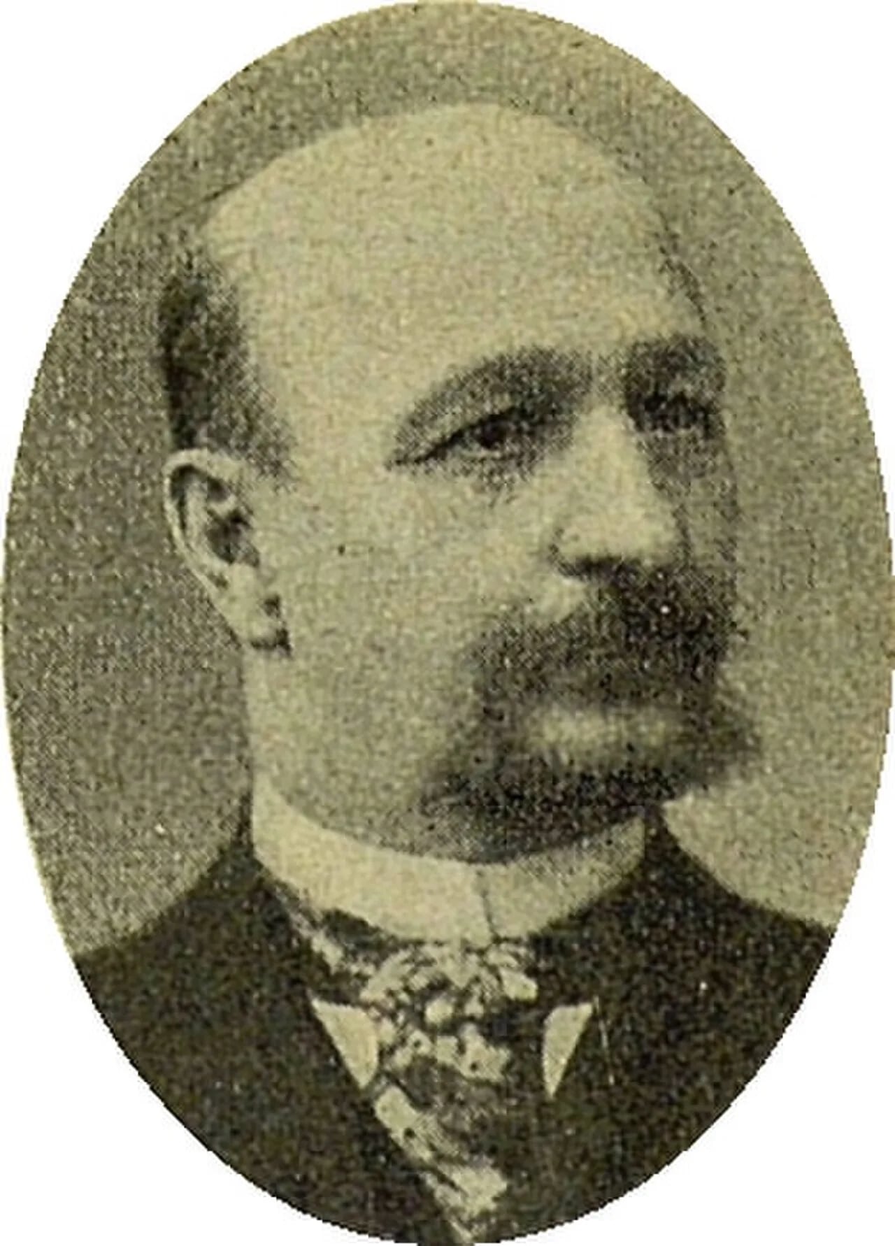 Porträt von Alexander Michailowitsch Tschernoswitow (1857–1919) – Gedenkseite
