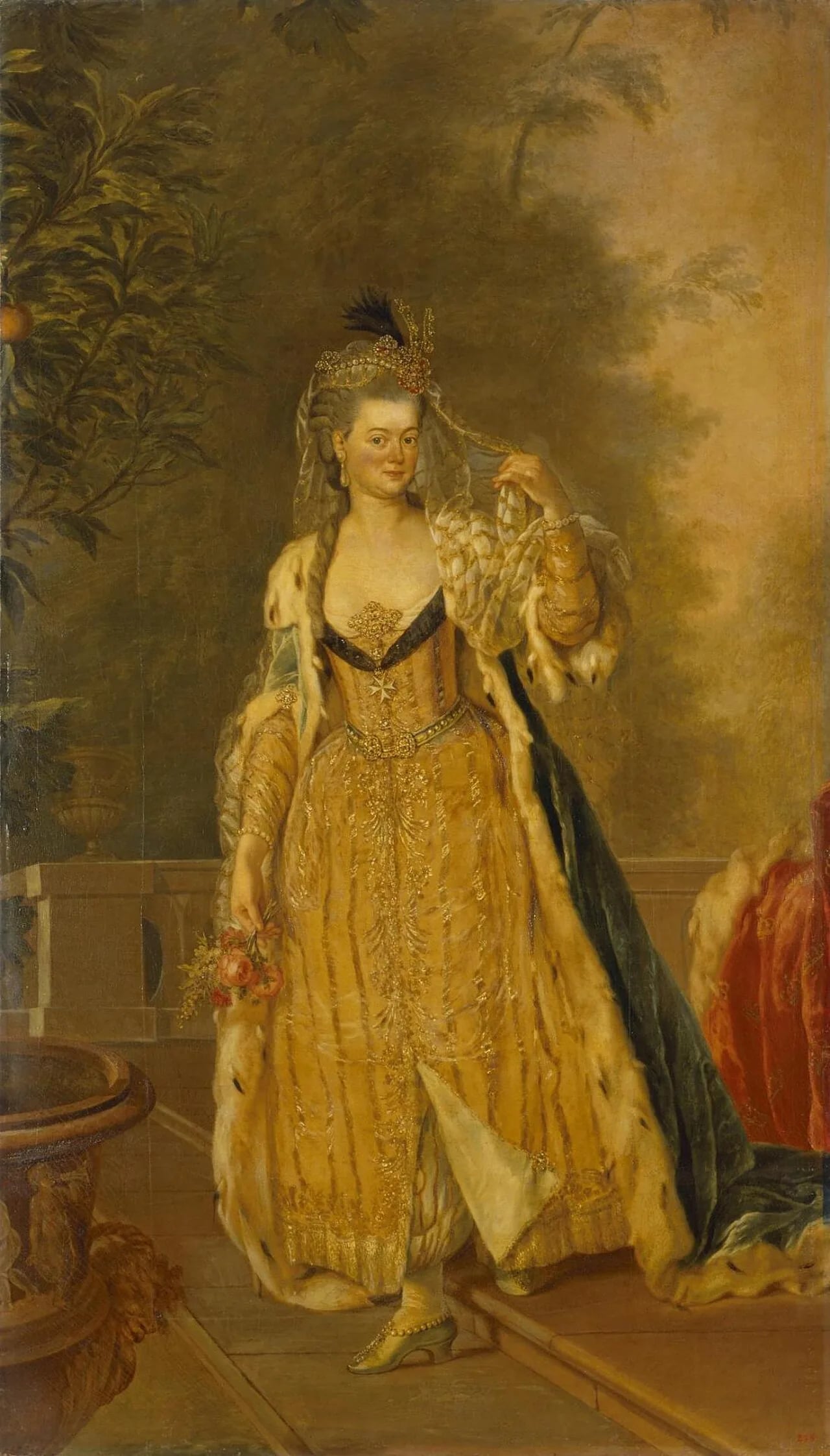 Porträt von Anna Elisabeth Luise von Brandenburg-Schwedt (1738–1820) – Gedenkseite