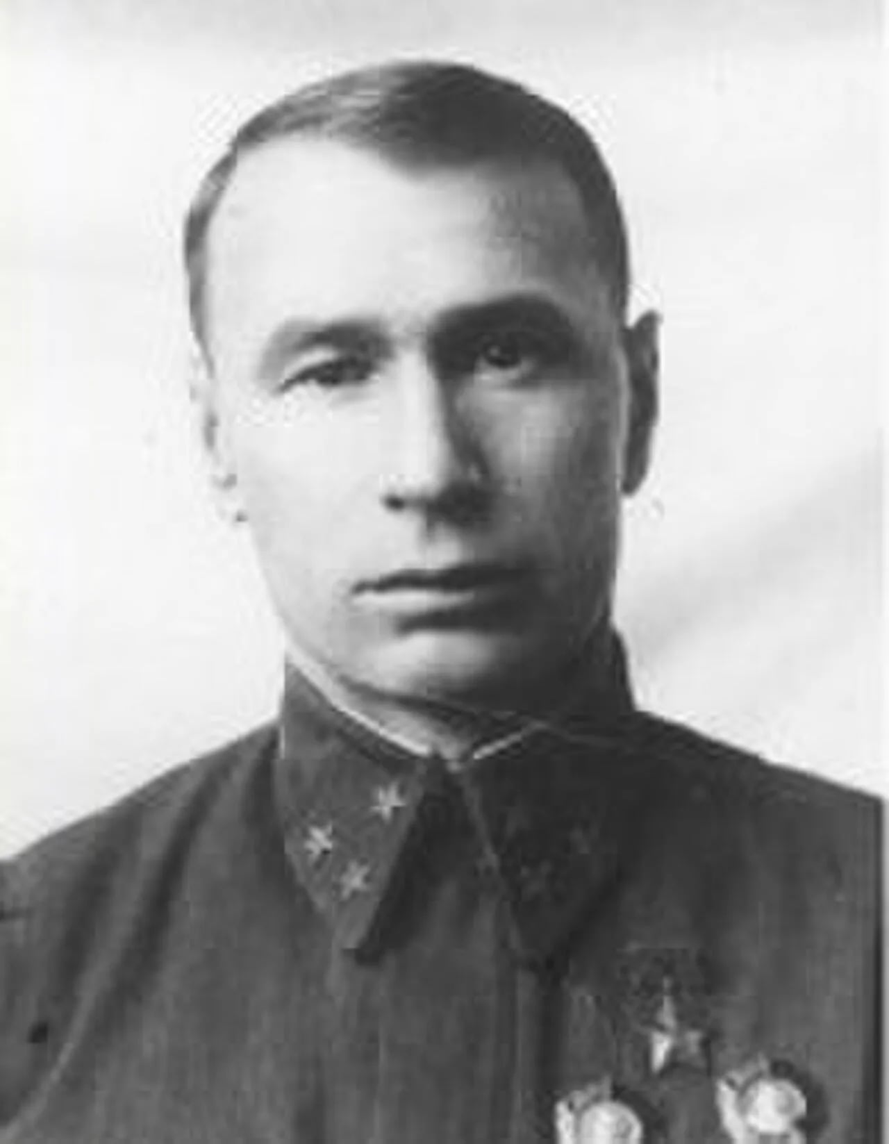 Porträt von Stepan Iwanowitsch Czerniak (1899–1976) – Gedenkseite