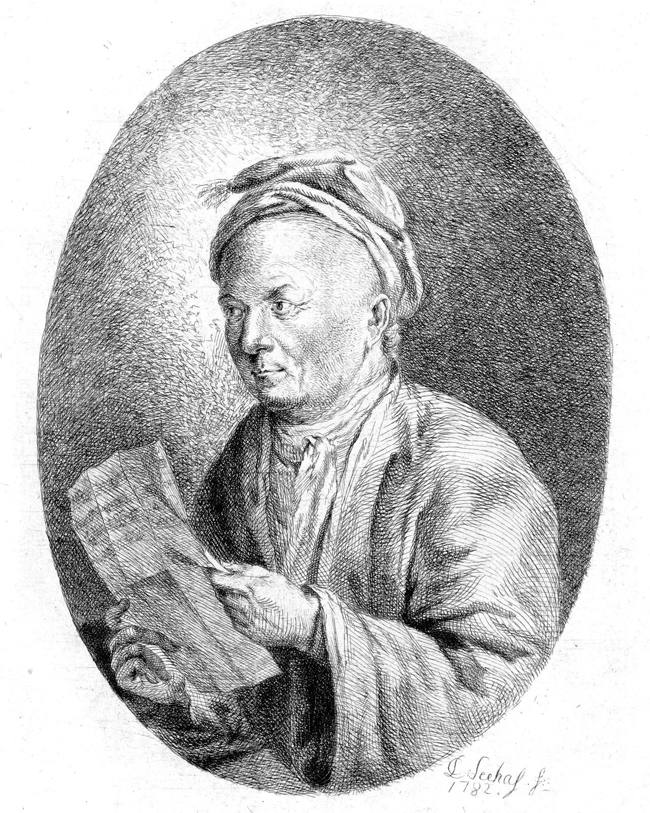 Porträt von Gottfried August Homilius (1714–1785) – Gedenkseite