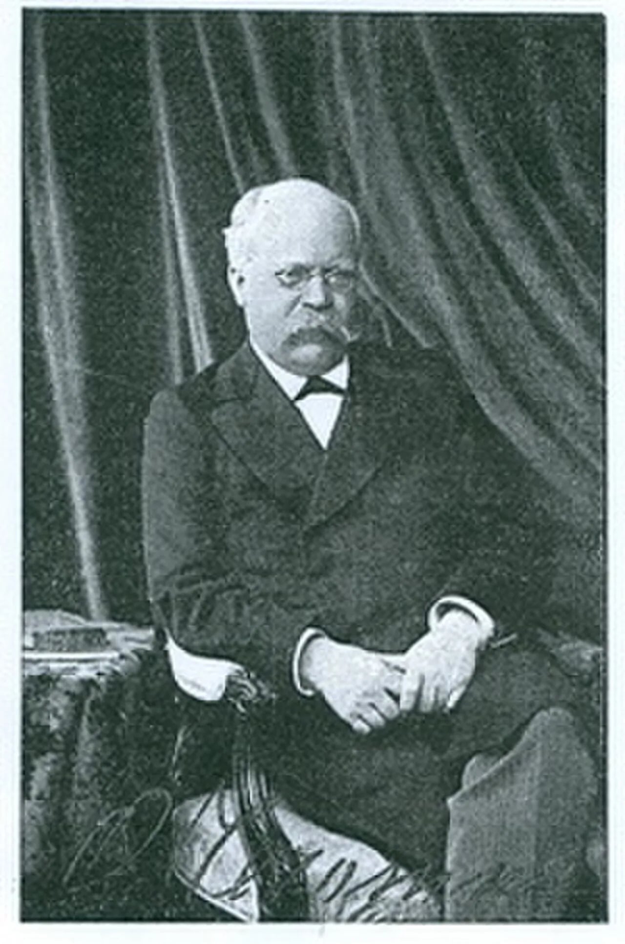 Porträt von Otton Czeczott (1842–1924) – Gedenkseite