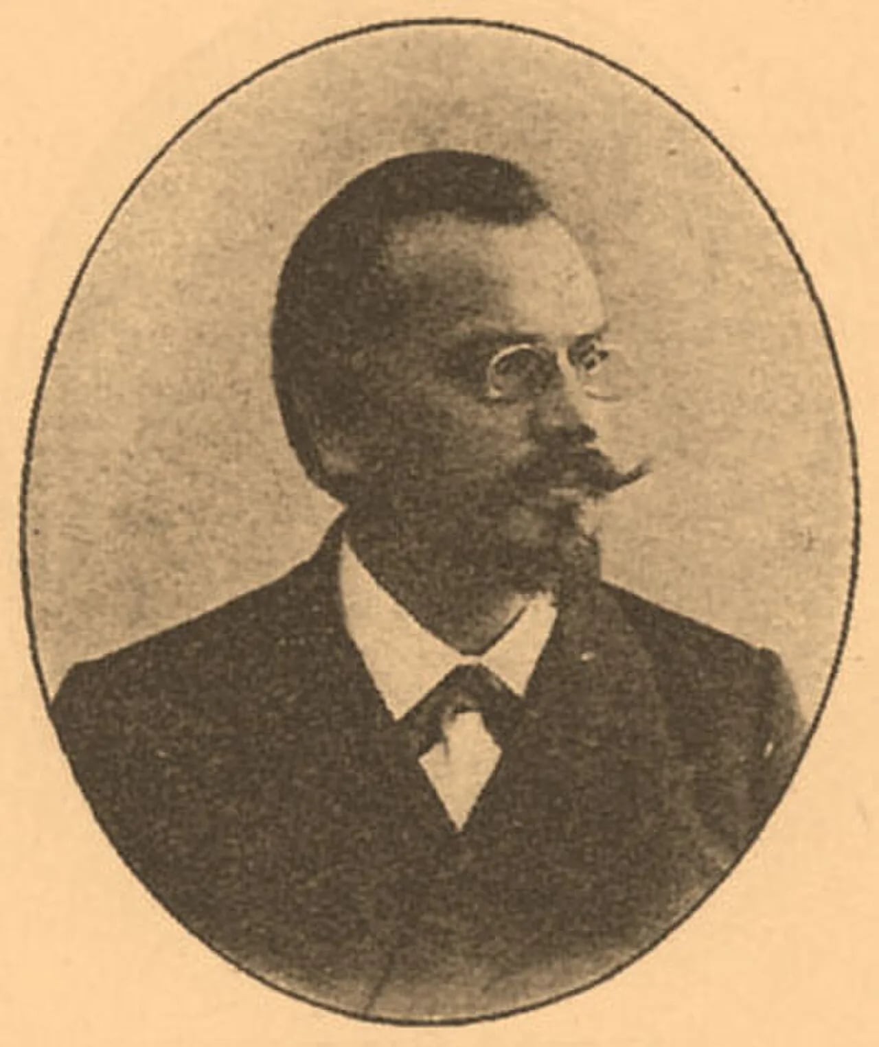 Porträt von Wsewolod Jegrafowitsch Tscheschichin (1865–1934) – Gedenkseite