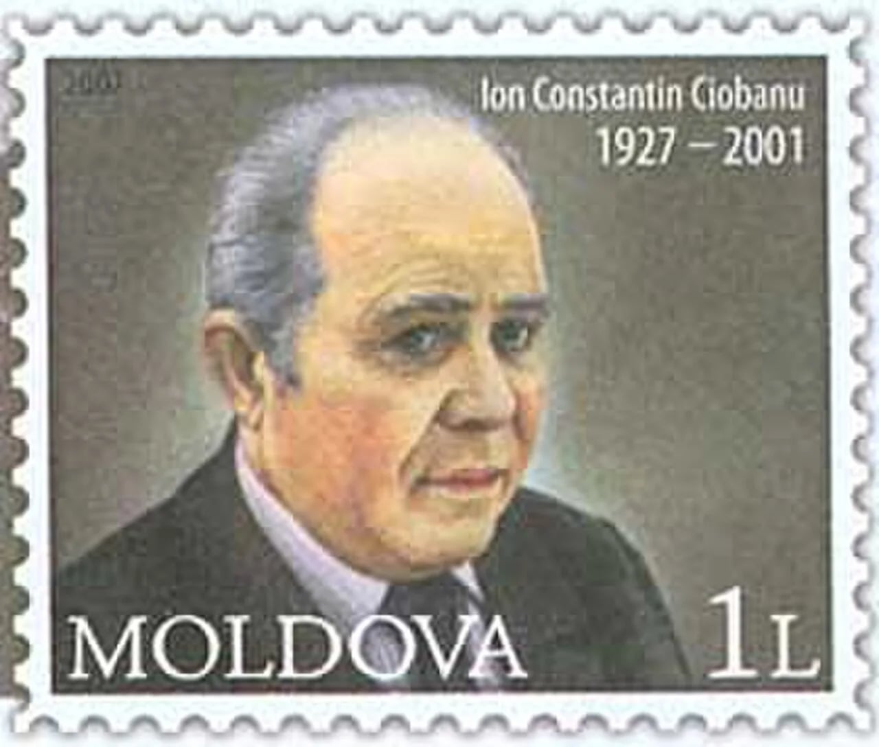 Portrait of Ion Constantin Ciobanu (1927–2001) – memorial page