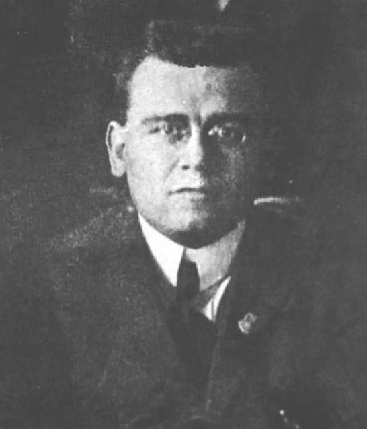 Porträt von Amadeo Bordiga (1889–1970) – Gedenkseite