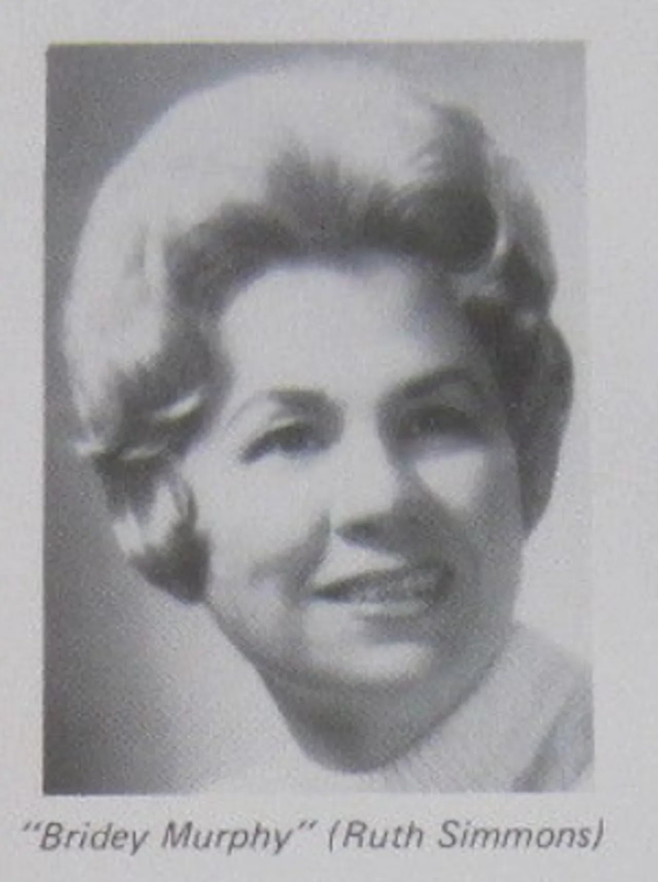 Portrait of Bridey Murphy (1923–1995) – memorial page