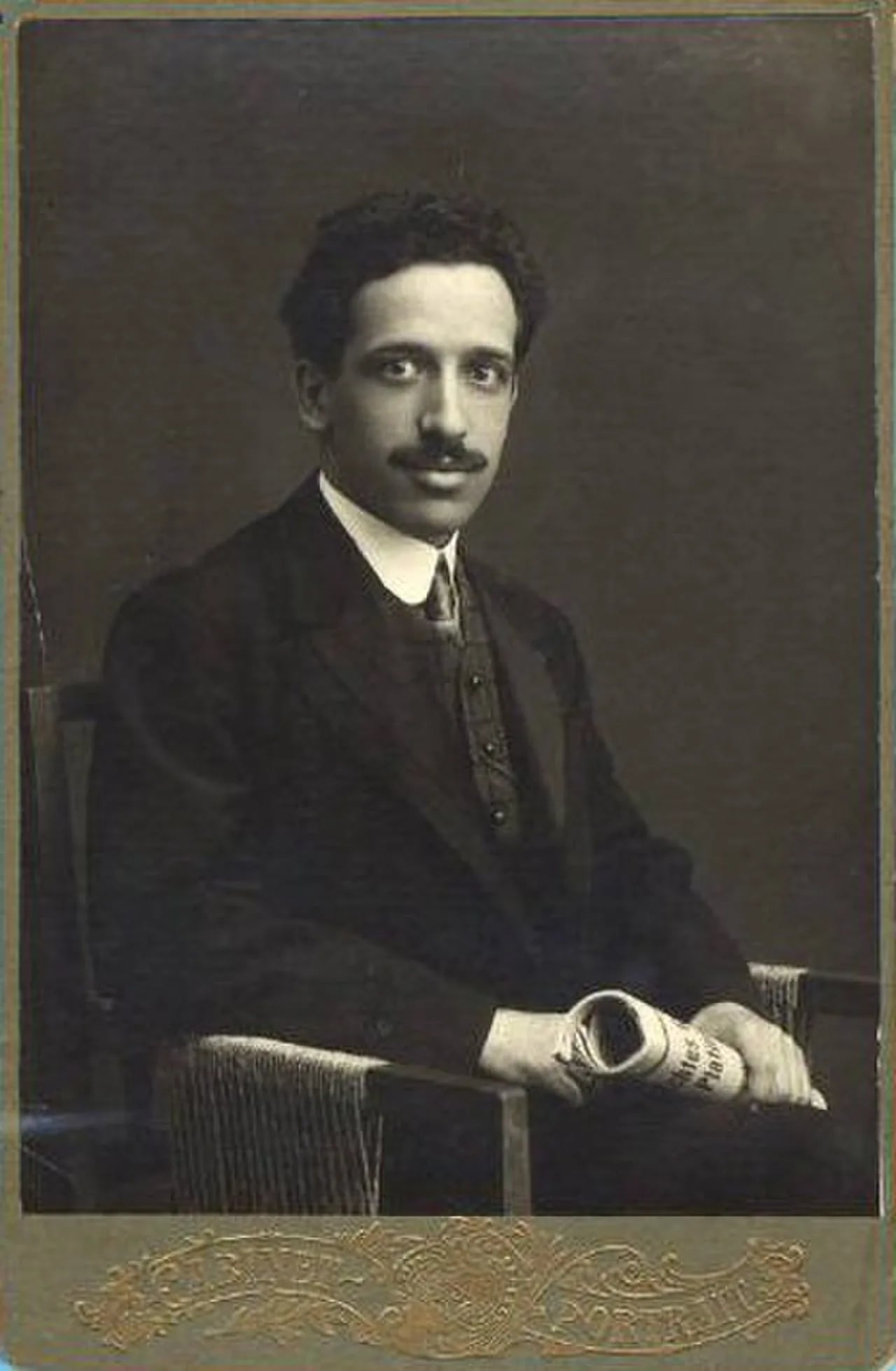 Porträt von Pjotr Borissowitsch Schaskolski (1882–1918) – Gedenkseite