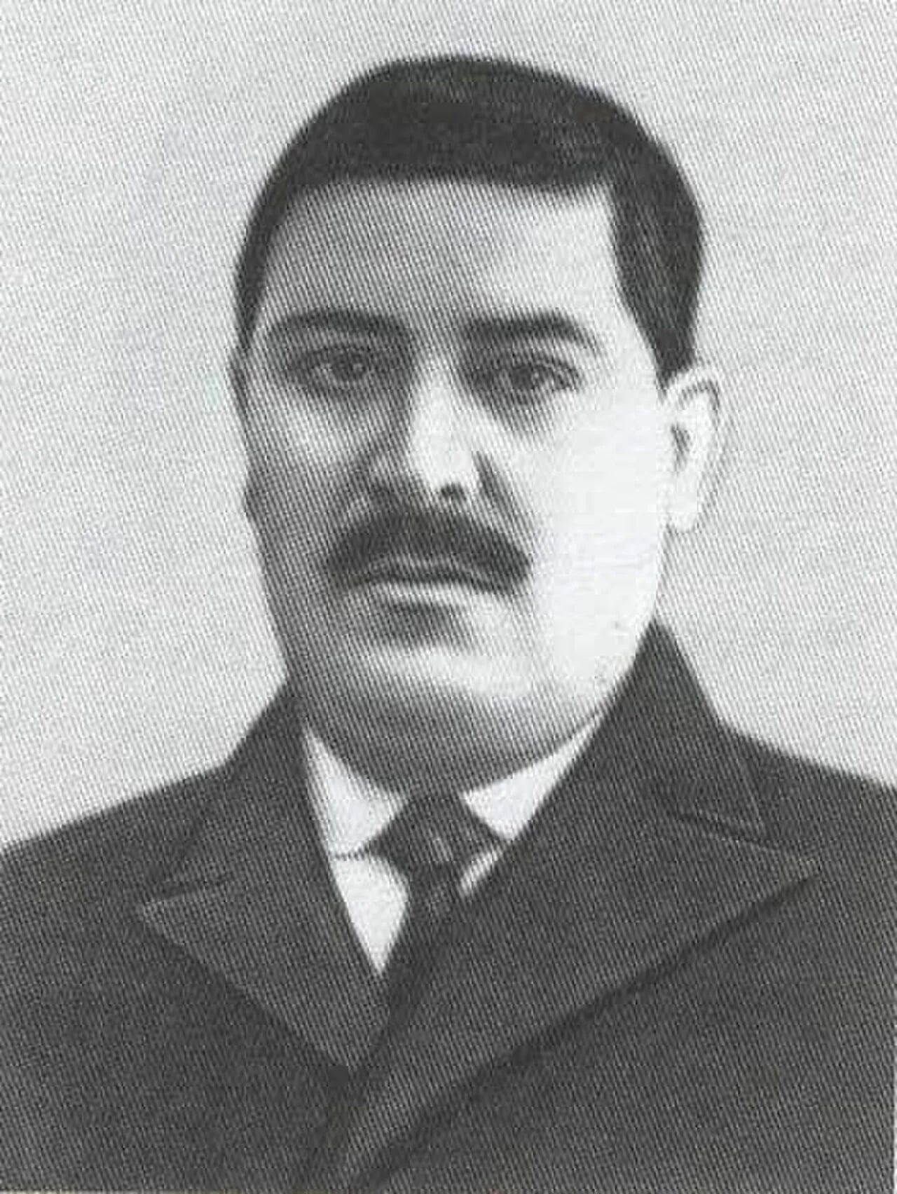 Porträt von Behbud Aga Chahtahtinsky (1881–1924) – Gedenkseite