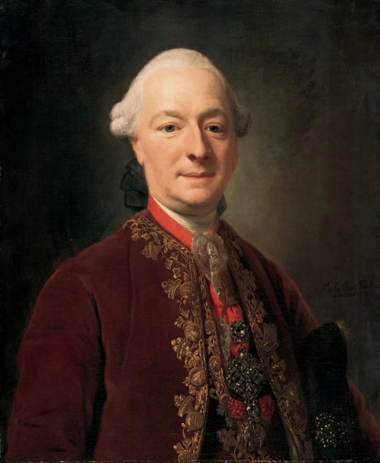Portrait of Franz Josef I. (1726–1781) – memorial page