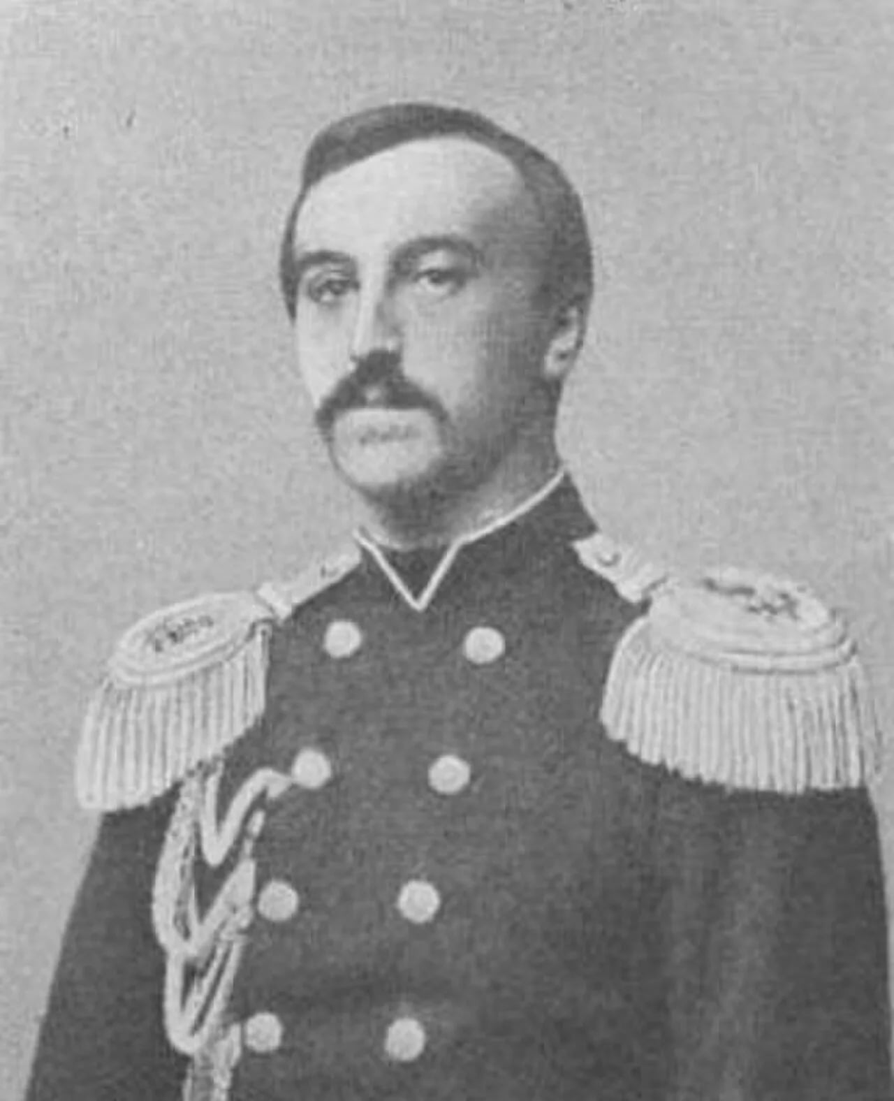 Porträt von Sergei Alexejewitsch Scheremetew (1836–1896) – Gedenkseite