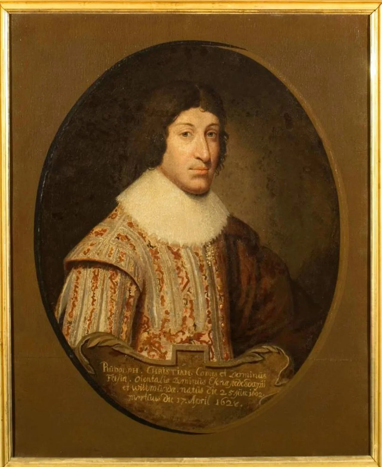 Porträt von Rudolf Christian (1602–1628) – Gedenkseite