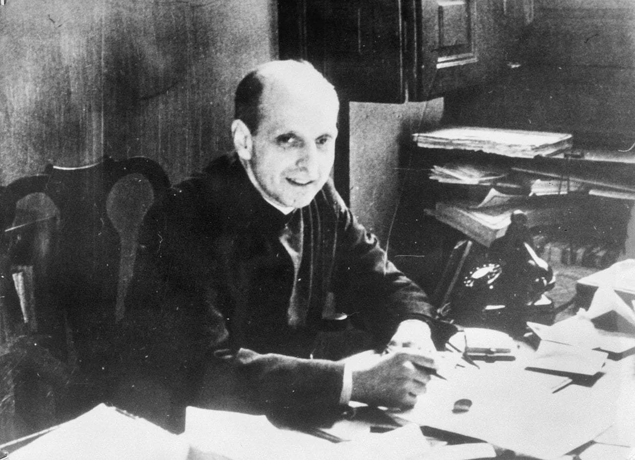 Portrait of Pedro Arrupe (1907–1991) – memorial page