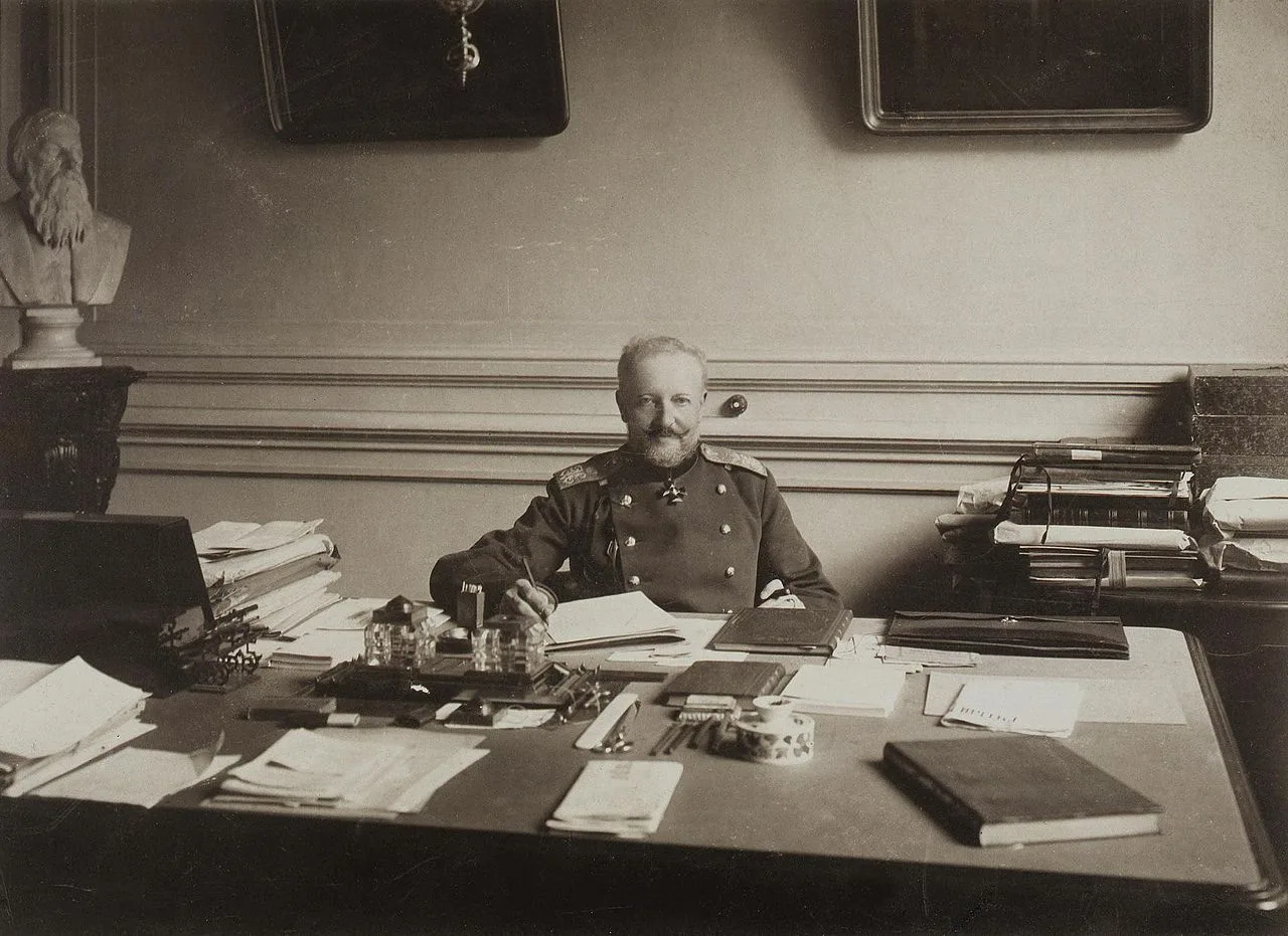 Porträt von Nikolai von Schilder (1842–1902) – Gedenkseite