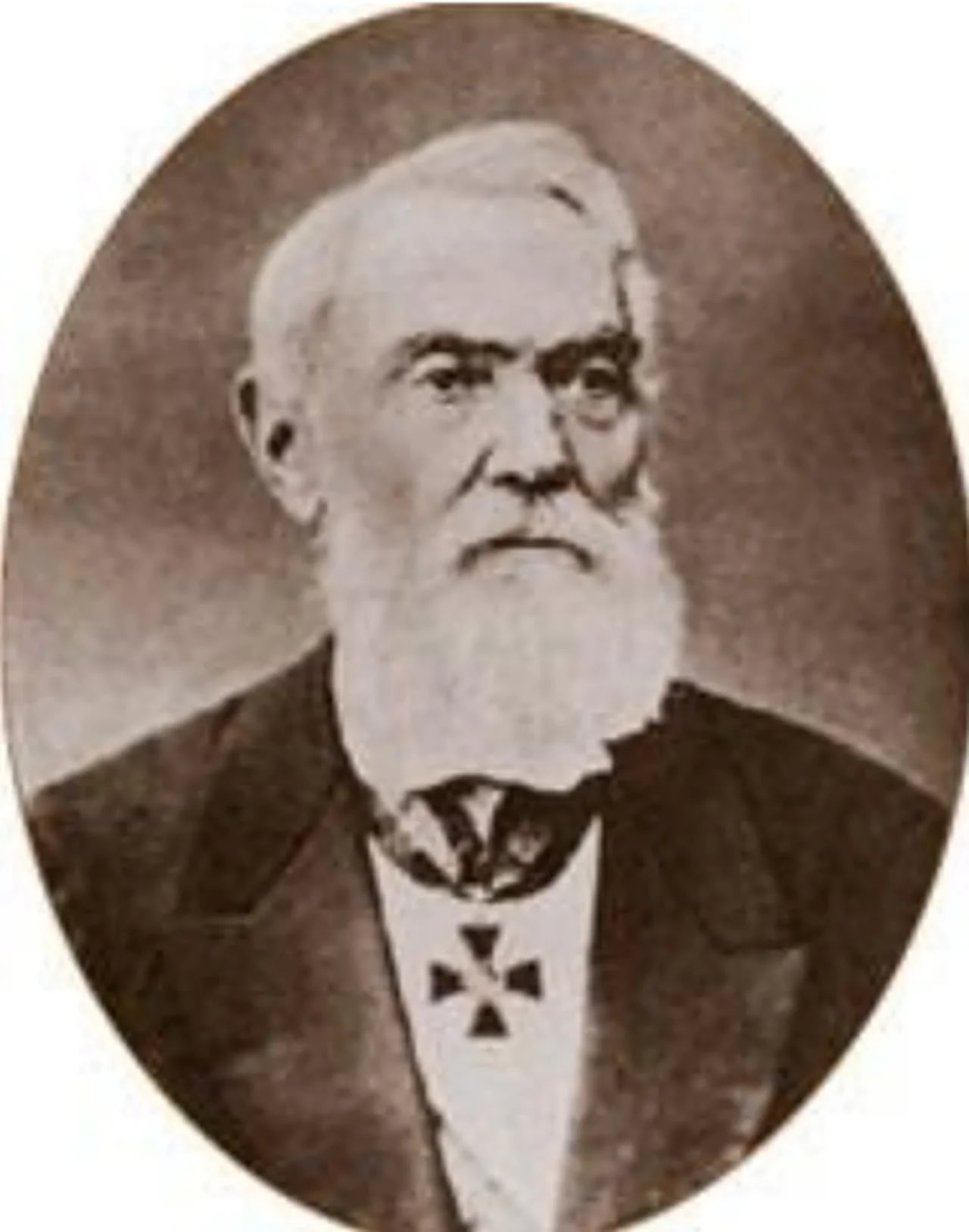 Porträt von Nikolai Alexandrowitsch Schochin (1819–1895) – Gedenkseite