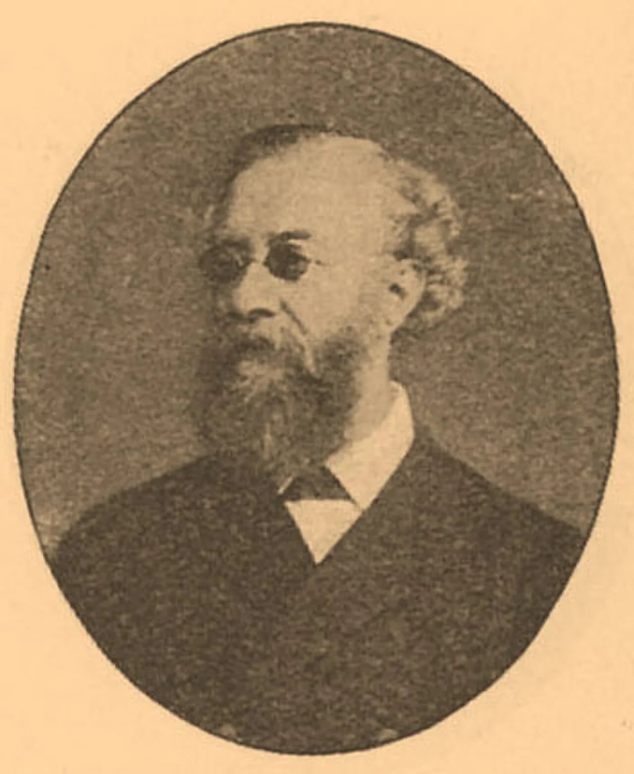 Porträt von Franz Fridrichowitsch Schperk (1835–1906) – Gedenkseite