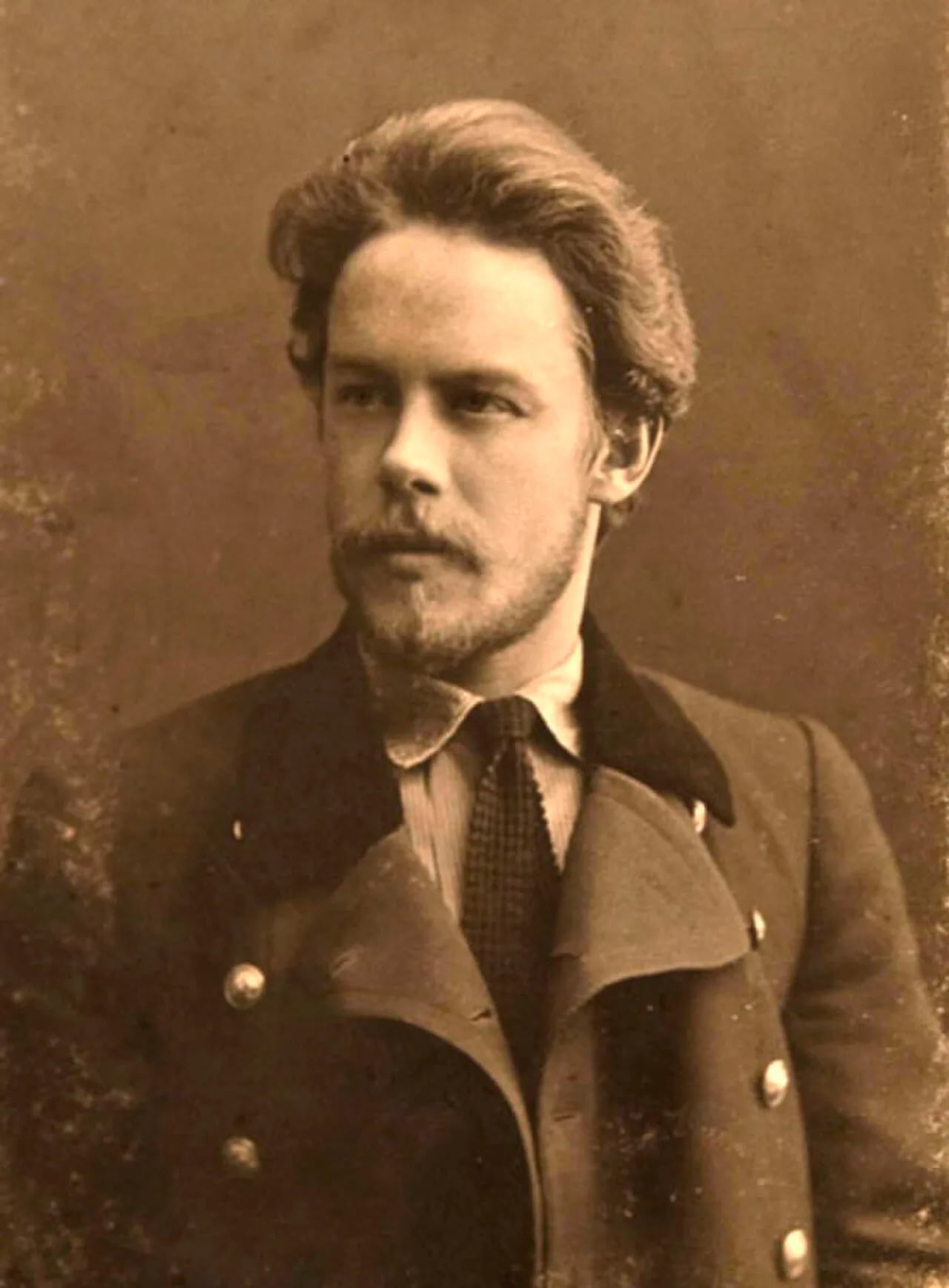 Porträt von Nikolai Shulpinov (1885–1921) – Gedenkseite