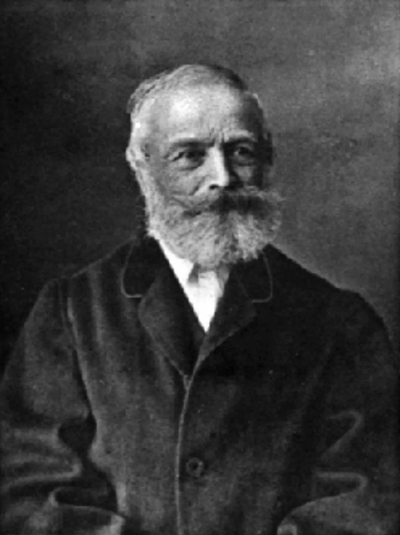 Porträt von Stephan Schulzer von Müggenburg (1802–1892) – Gedenkseite