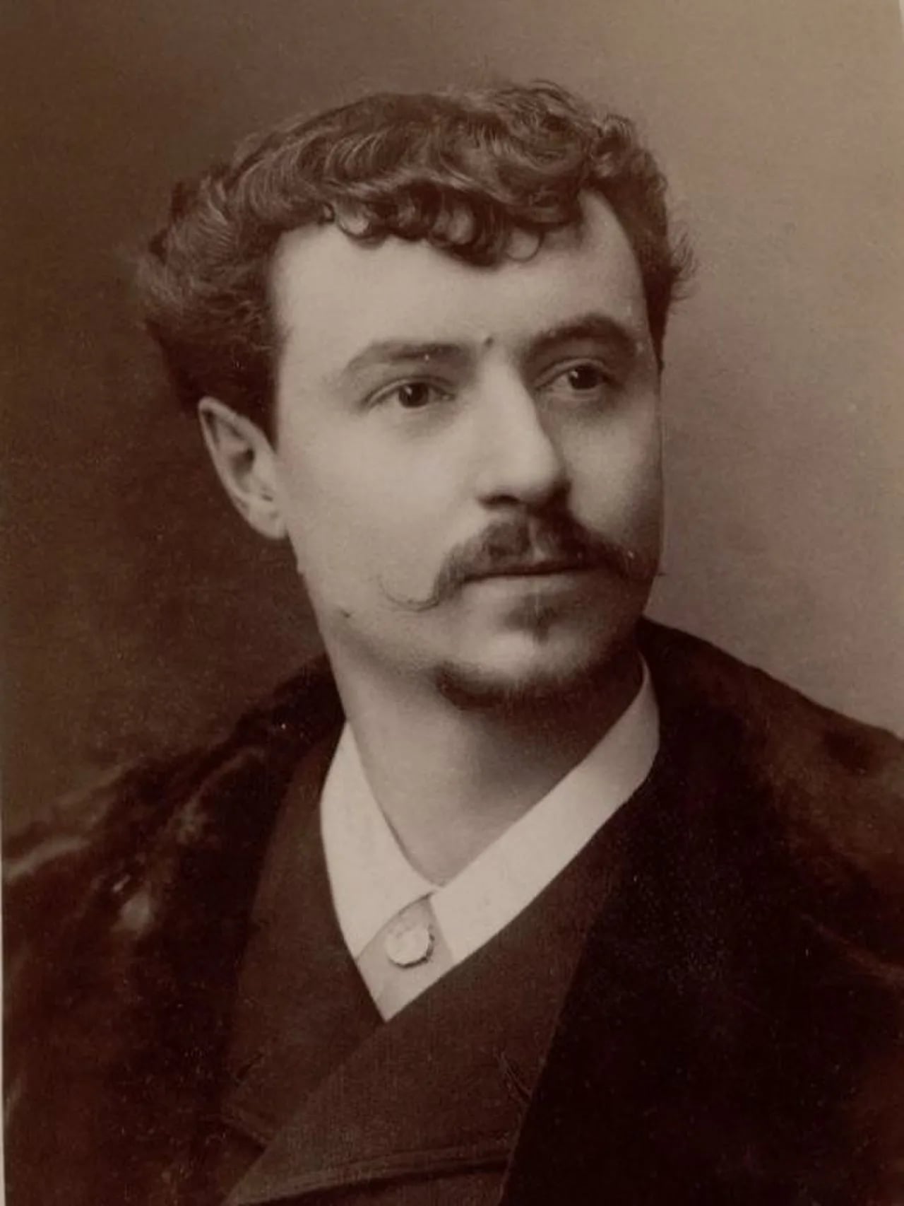 Porträt von Maurice Volny (1857–1915) – Gedenkseite