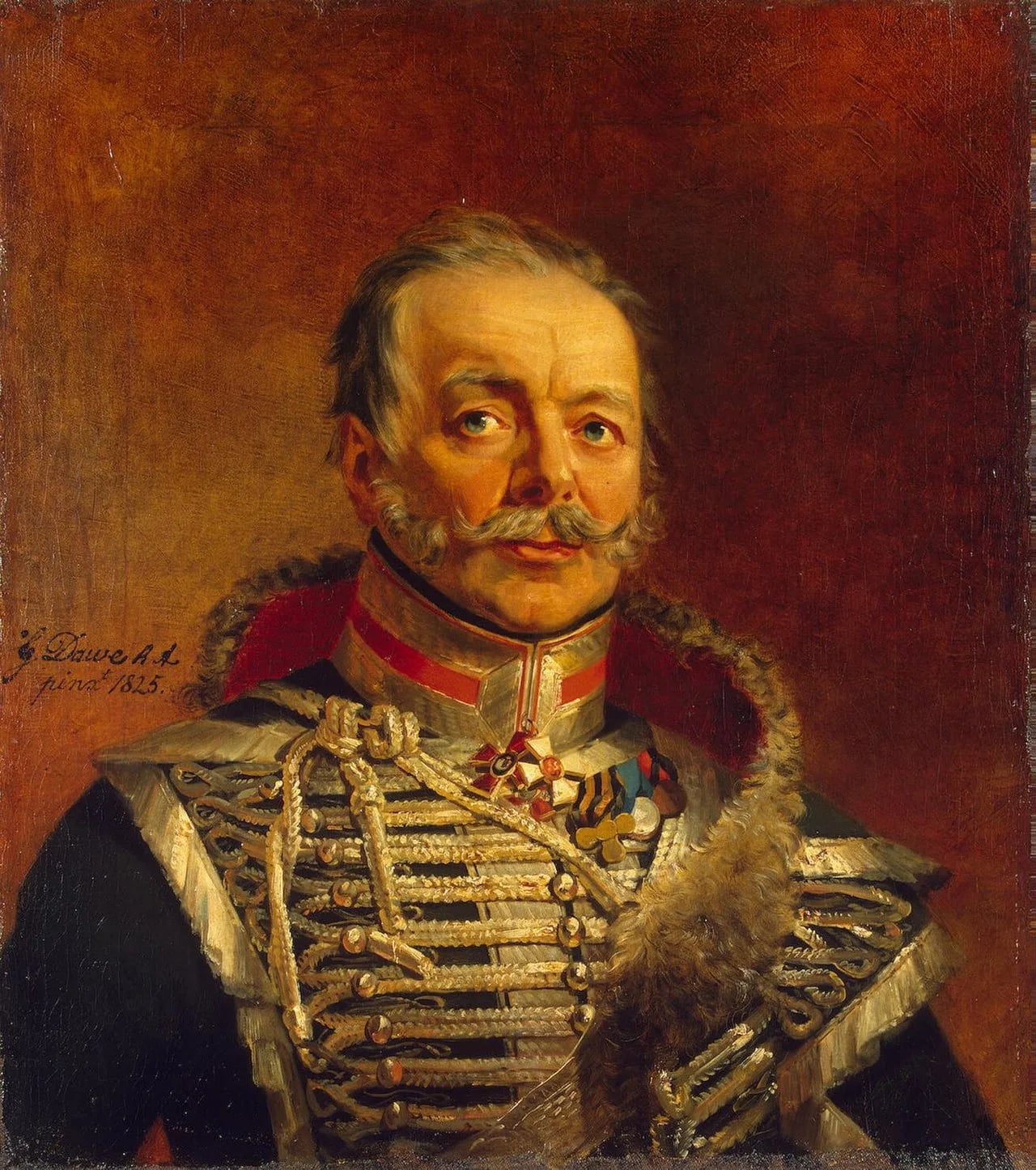 Porträt von Danijil Vasiljevič Šuhanov (1745–1814) – Gedenkseite