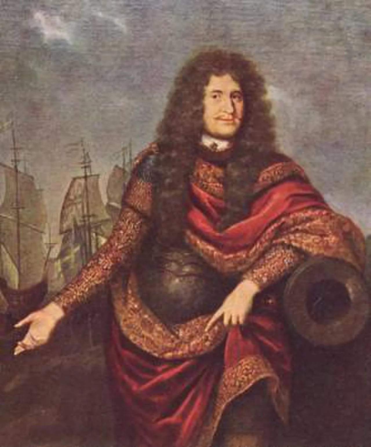 Portrait of Erik Carlsson Sjöblad (1647–1725) – memorial page