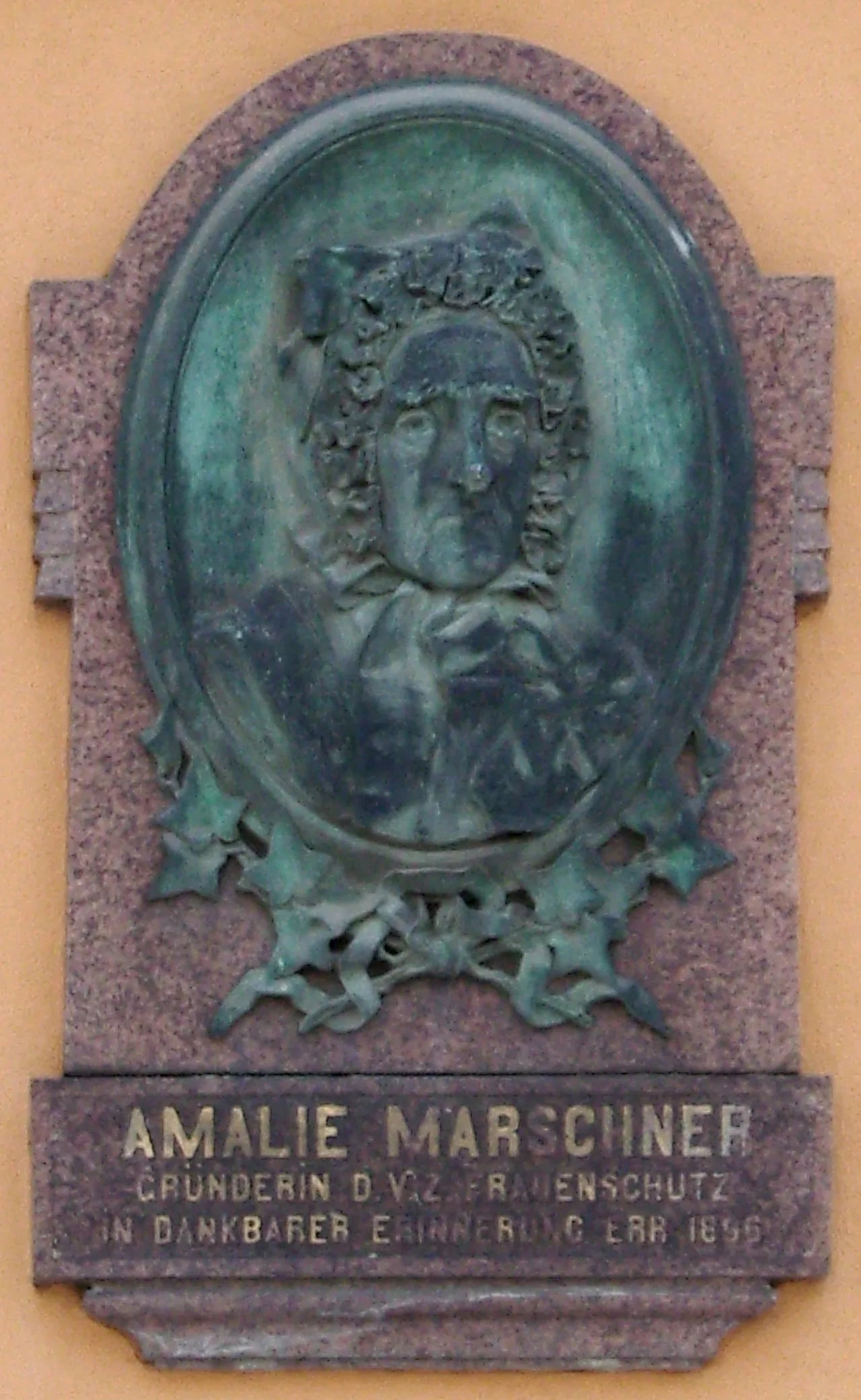Porträt von Amalie Marschner (1794–1883) – Gedenkseite