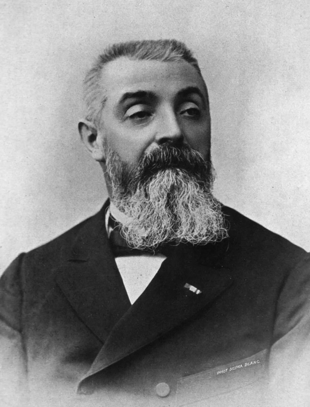 Porträt von Félix Garrigou (1835–1920) – Gedenkseite