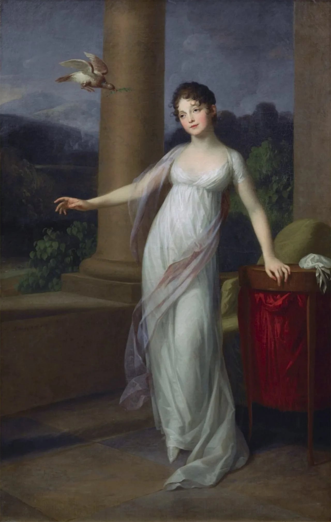 Porträt von Amalie von Levetzow (1788–1868) – Gedenkseite