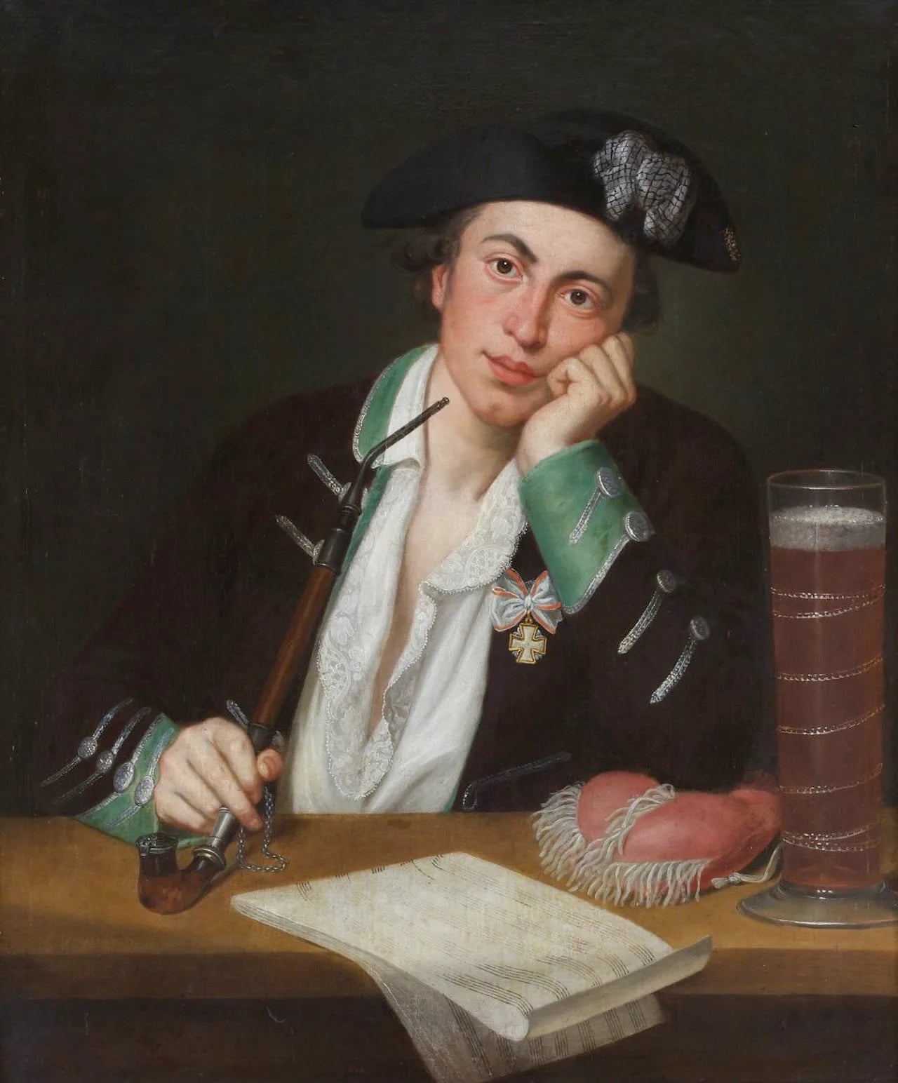 Porträt von Joseph Martin Kraus (1756–1792) – Gedenkseite