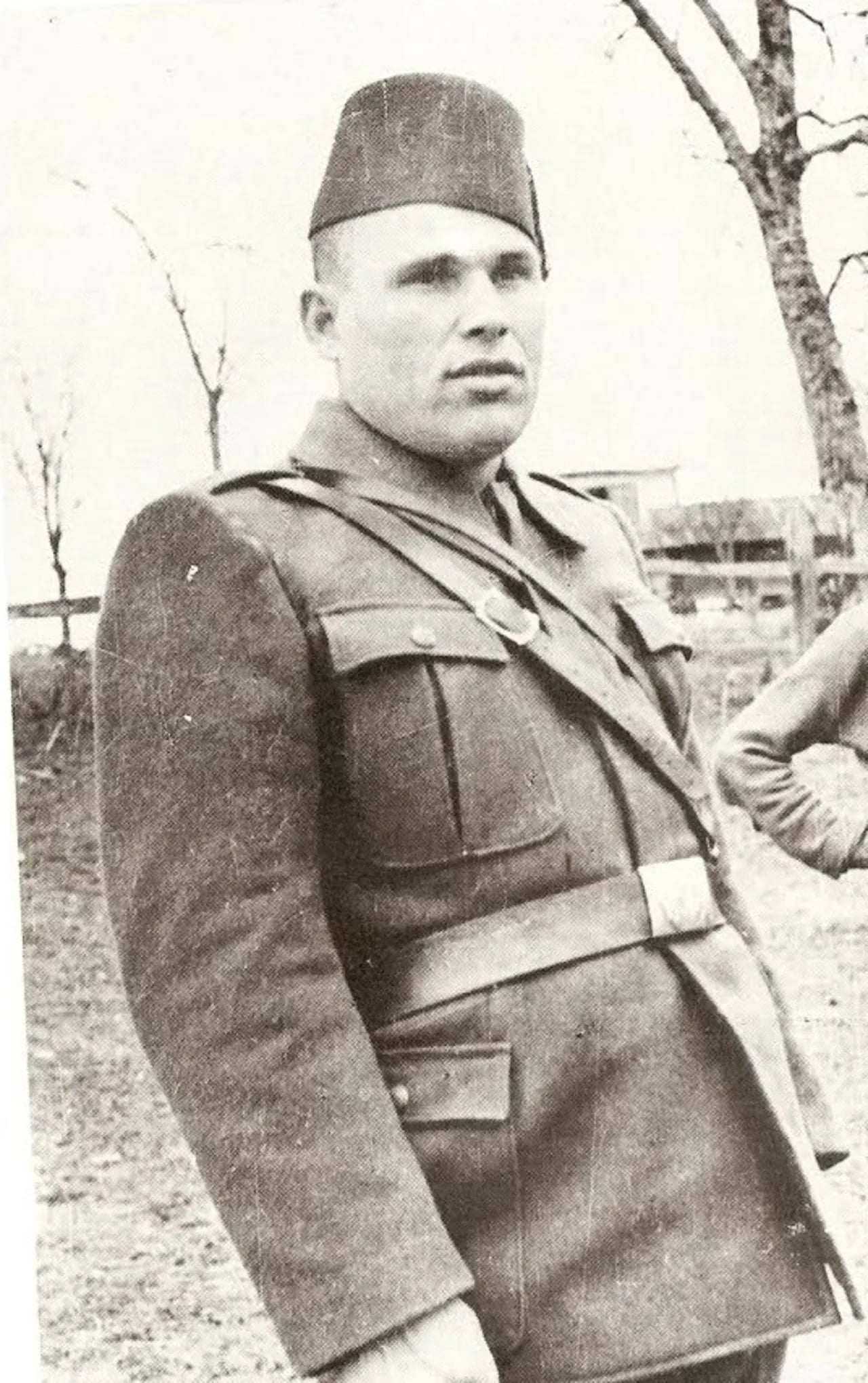 Porträt von Husein Miljković (1905–1944) – Gedenkseite