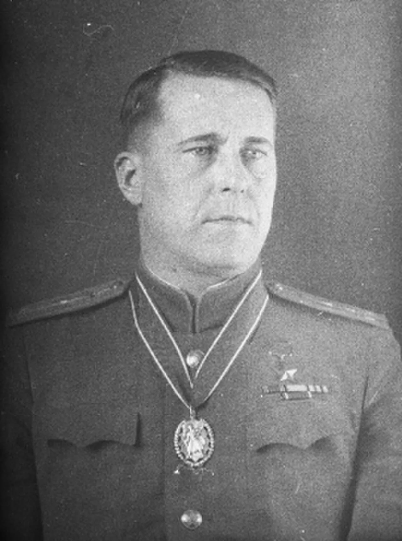 Porträt von Pawel Nikitowitsch Jakimow (1910–1968) – Gedenkseite