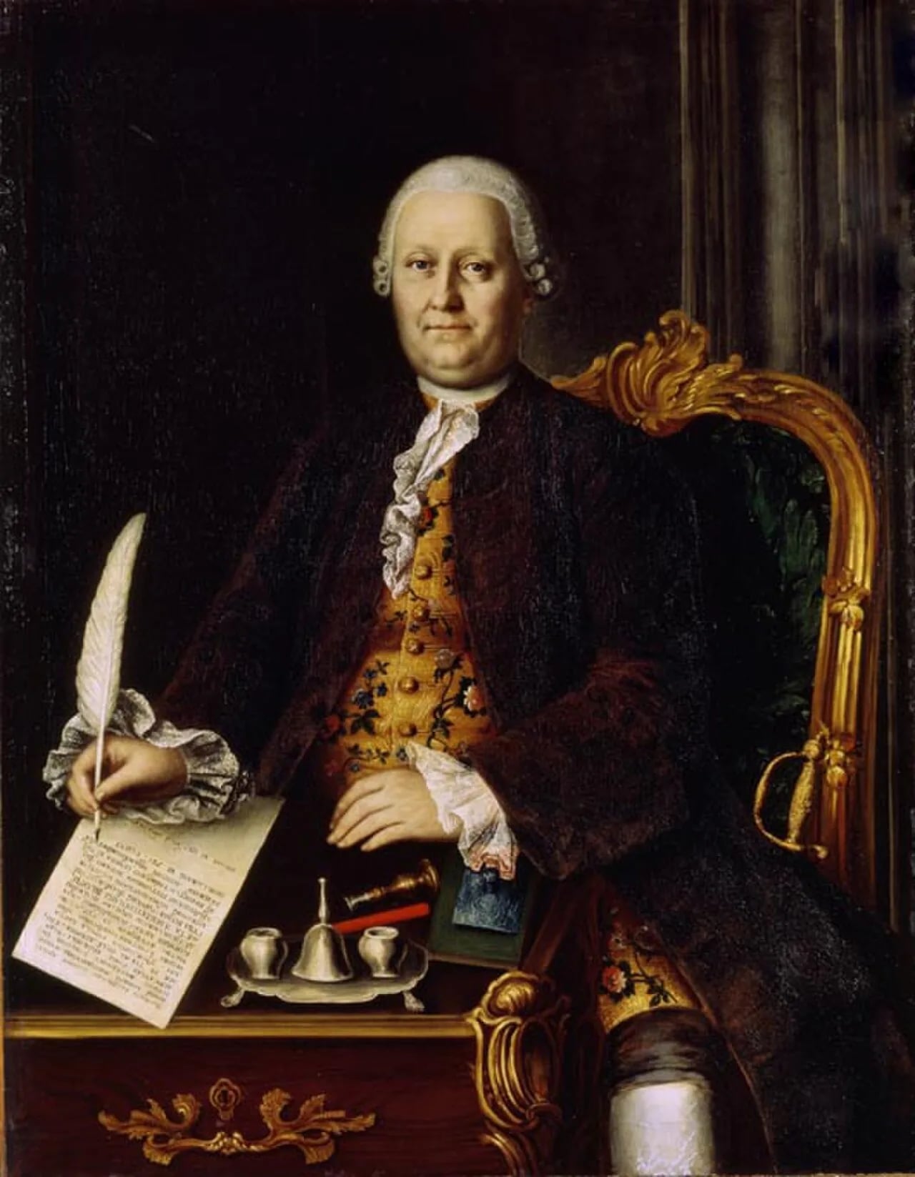 Porträt von Sawwa Jakowlewitsch Jakowlew (1712–1784) – Gedenkseite