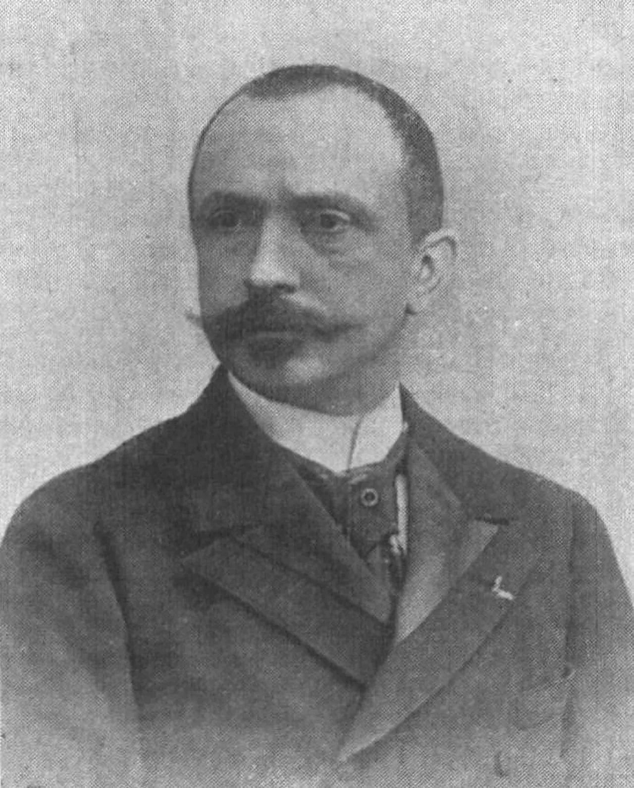 Porträt von André Déroulède (1852–1907) – Gedenkseite