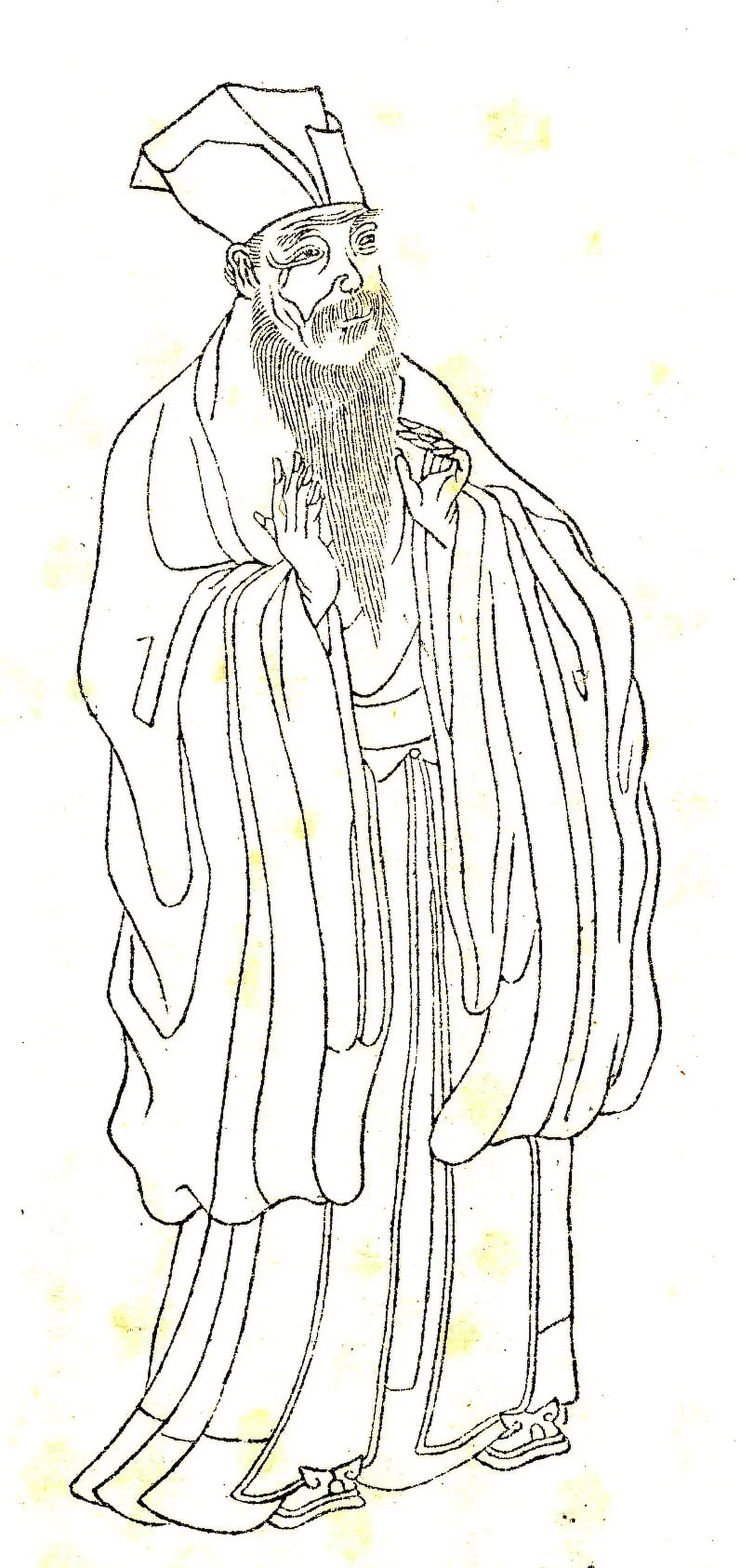 Porträt von Shi Yang (1053–1135) – Gedenkseite