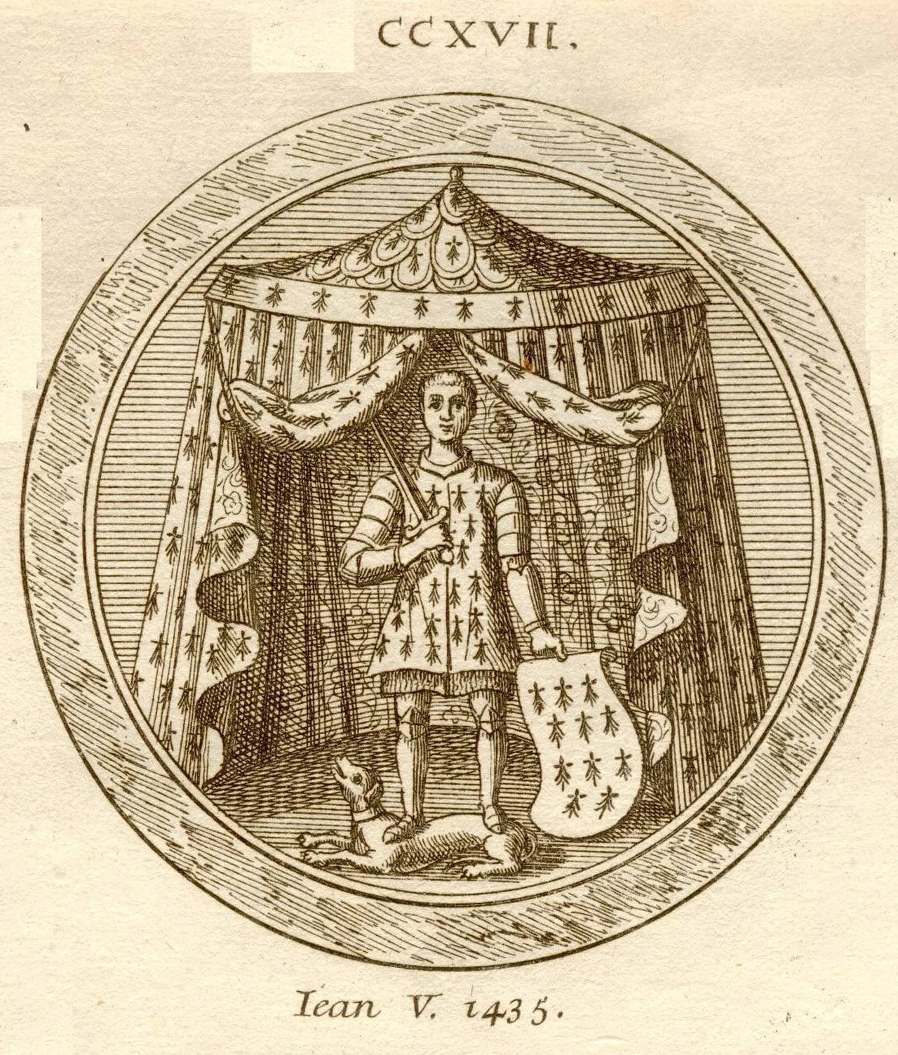 Porträt von Johann VI. (1389–1442) – Gedenkseite