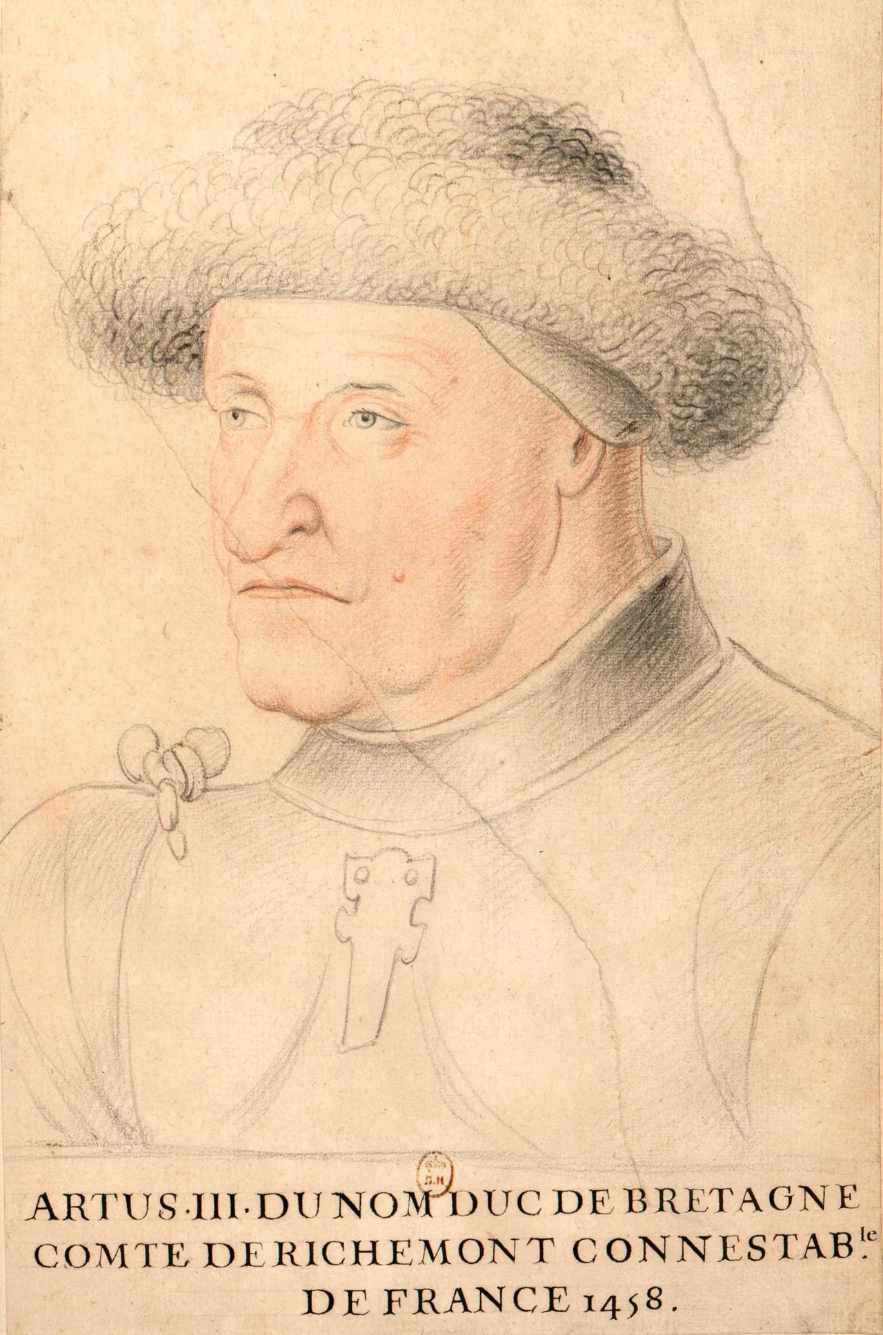 Porträt von Arthur III. (1393–1458) – Gedenkseite