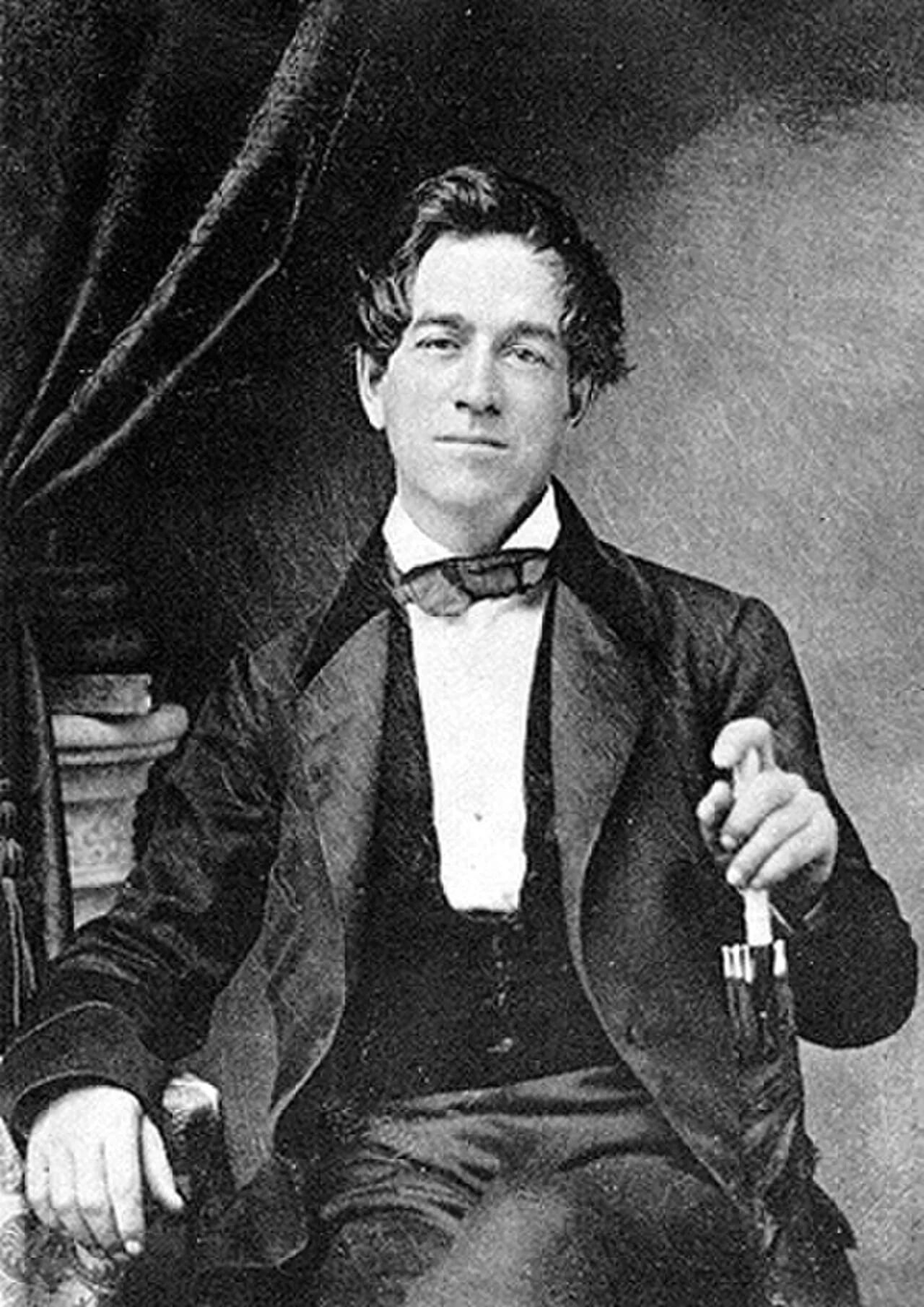 Portrait of Alfred Vail (1807–1859) – memorial page