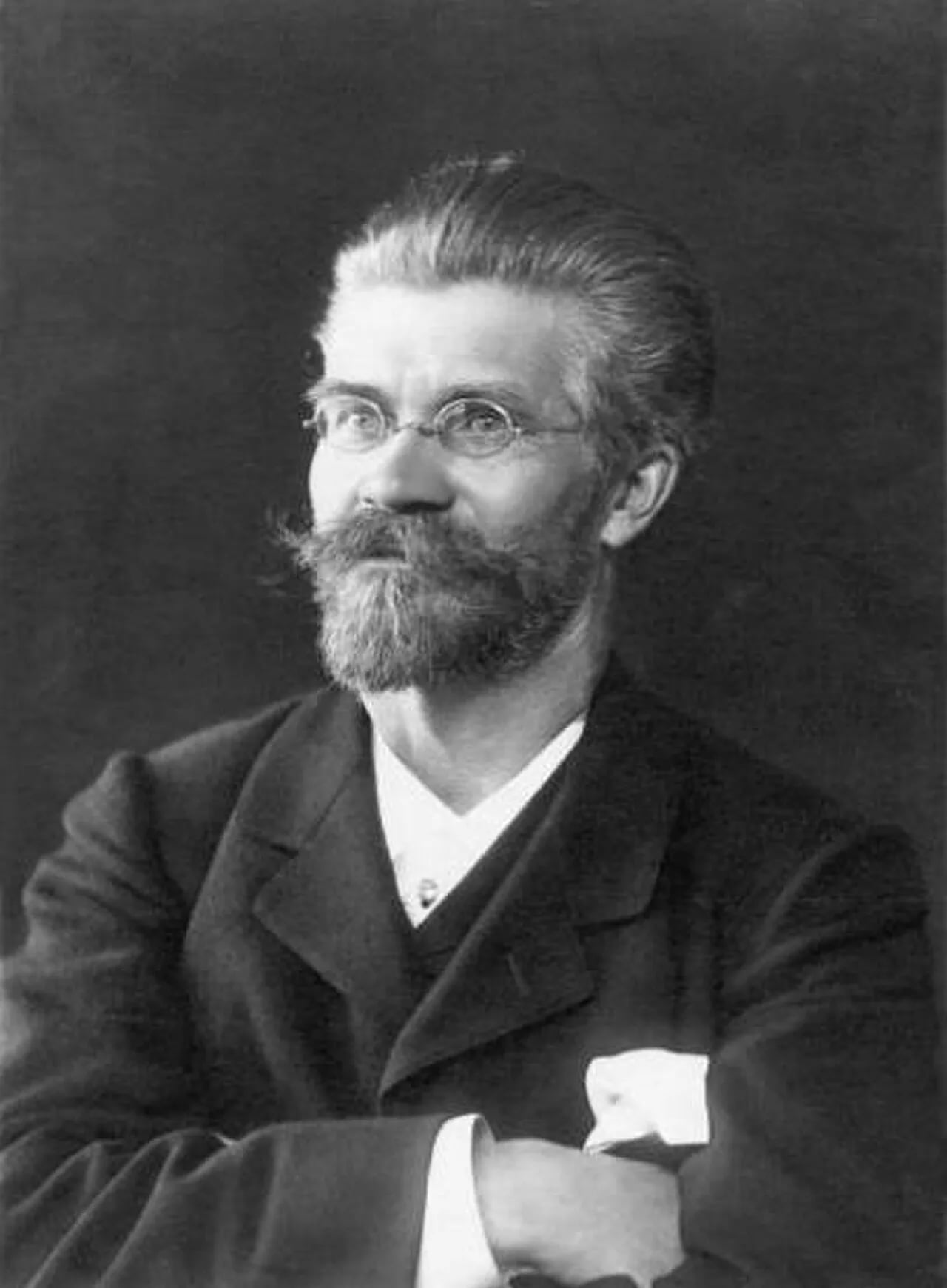 Porträt von Amandus Adamson (1855–1929) – Gedenkseite