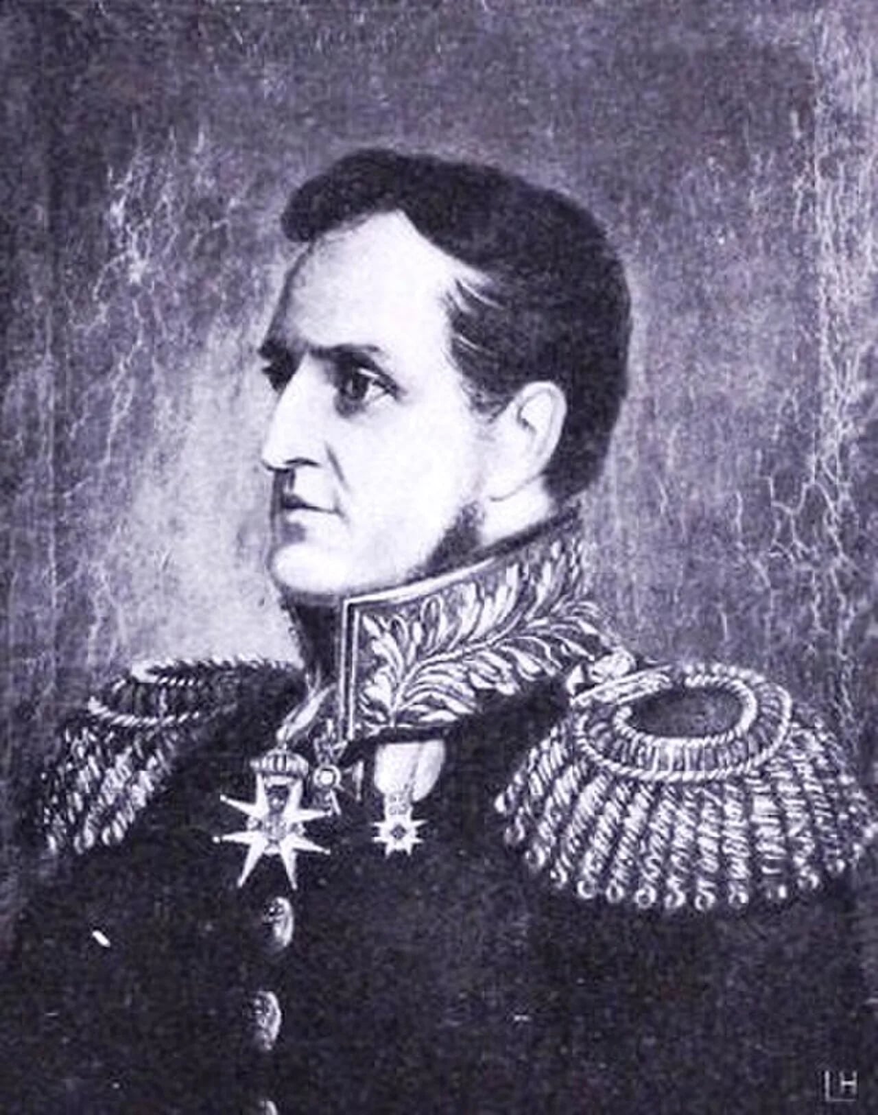 Porträt von Gustaf Adolf Ehrnrooth (1779–1848) – Gedenkseite