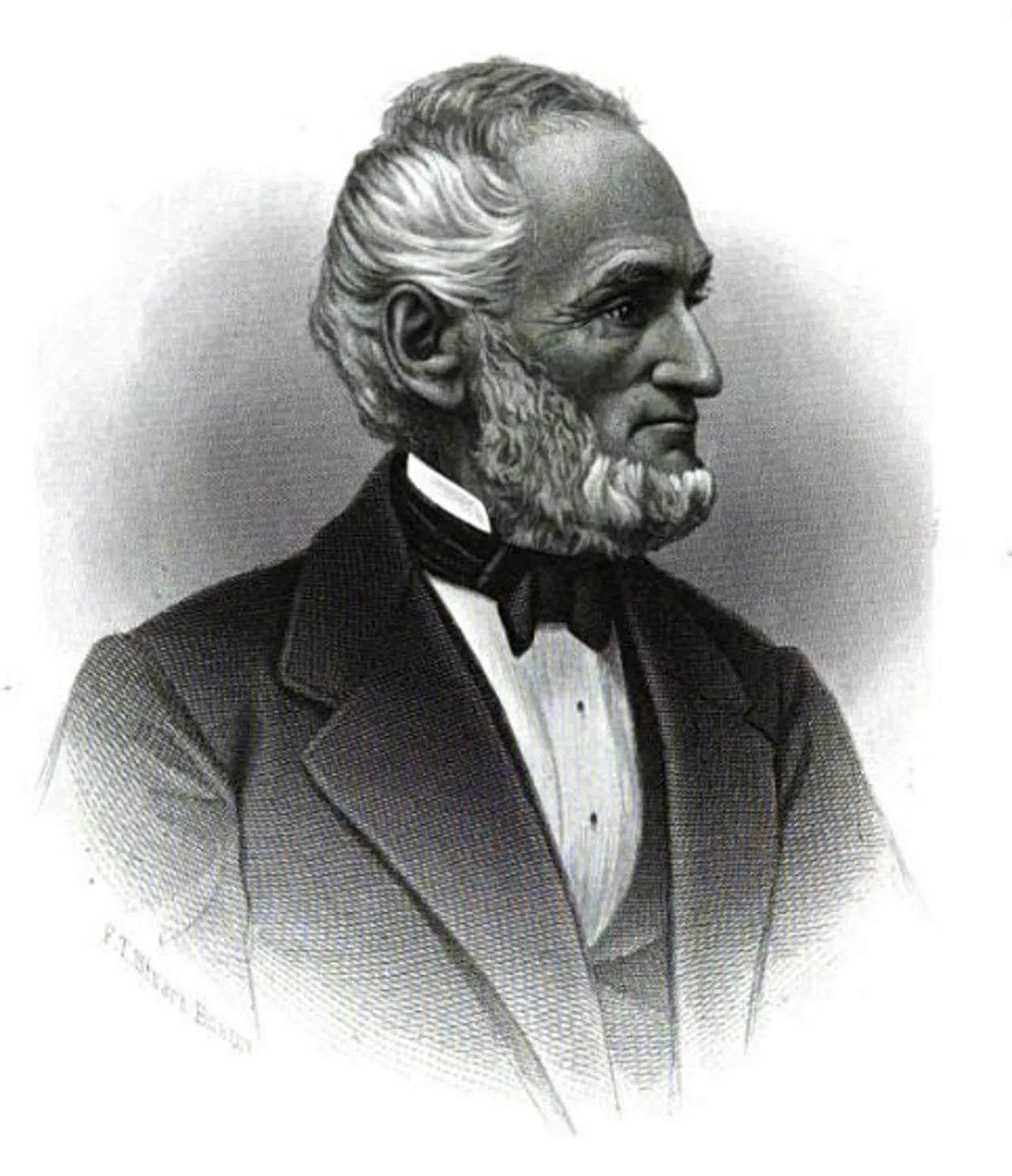 Porträt von Amasa Walker (1799–1875) – Gedenkseite