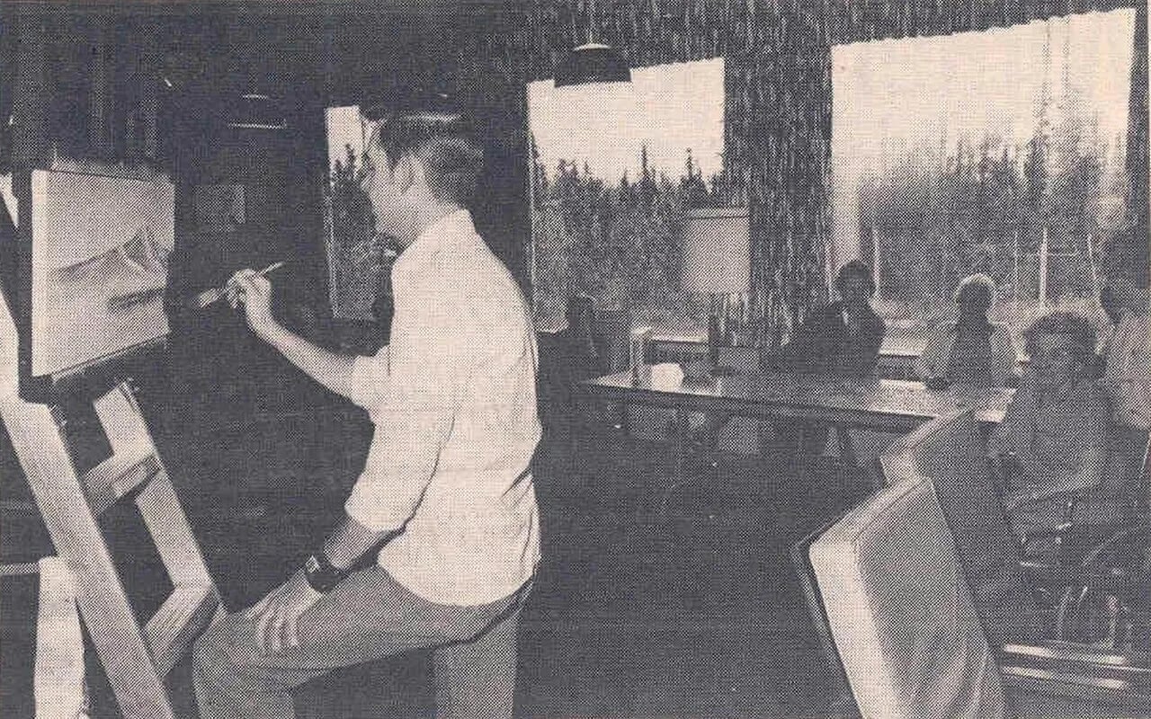 Portrait of Bob Ross (1942–1995) – memorial page