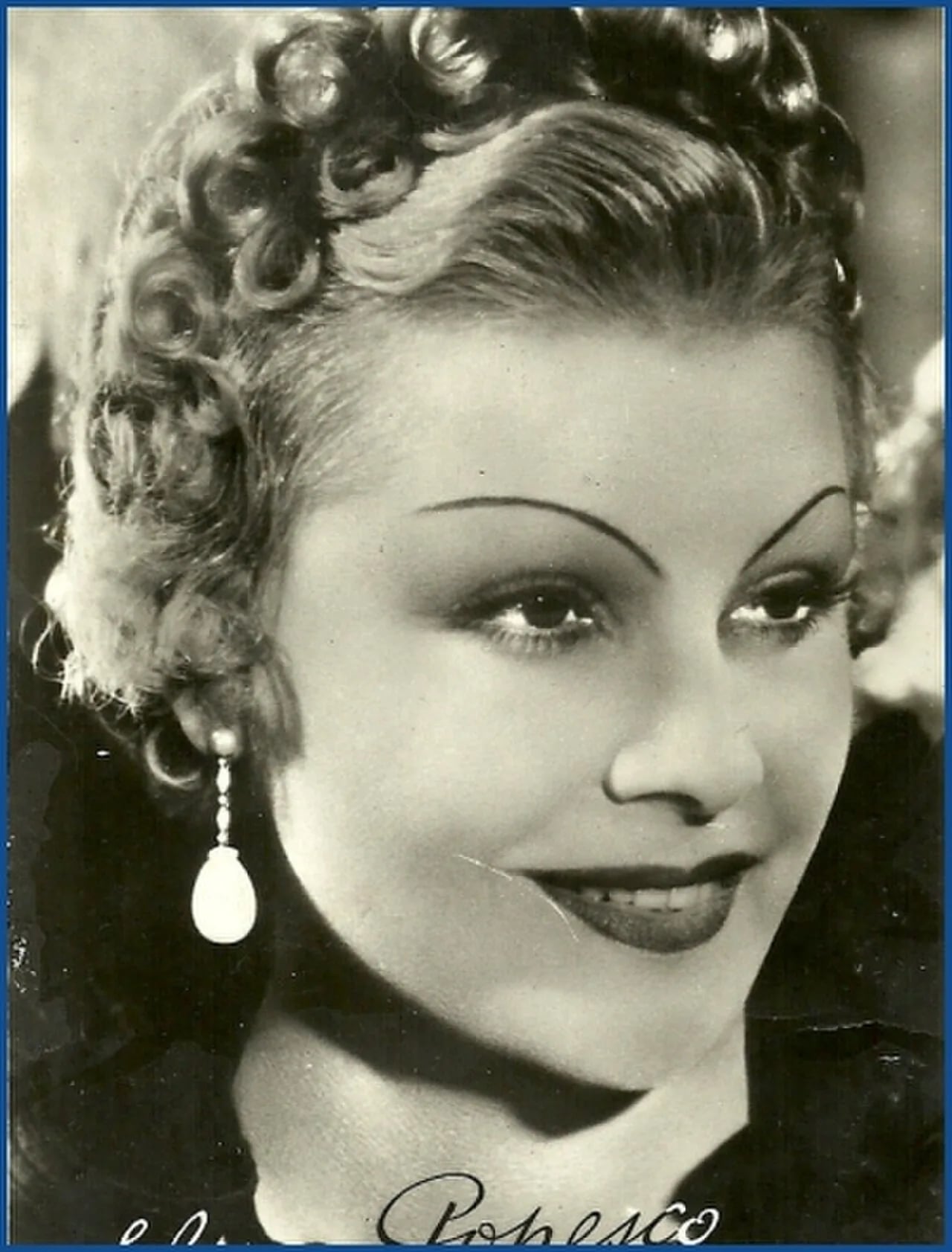 Portrait of Elvira Popescu (1894–1993) – memorial page