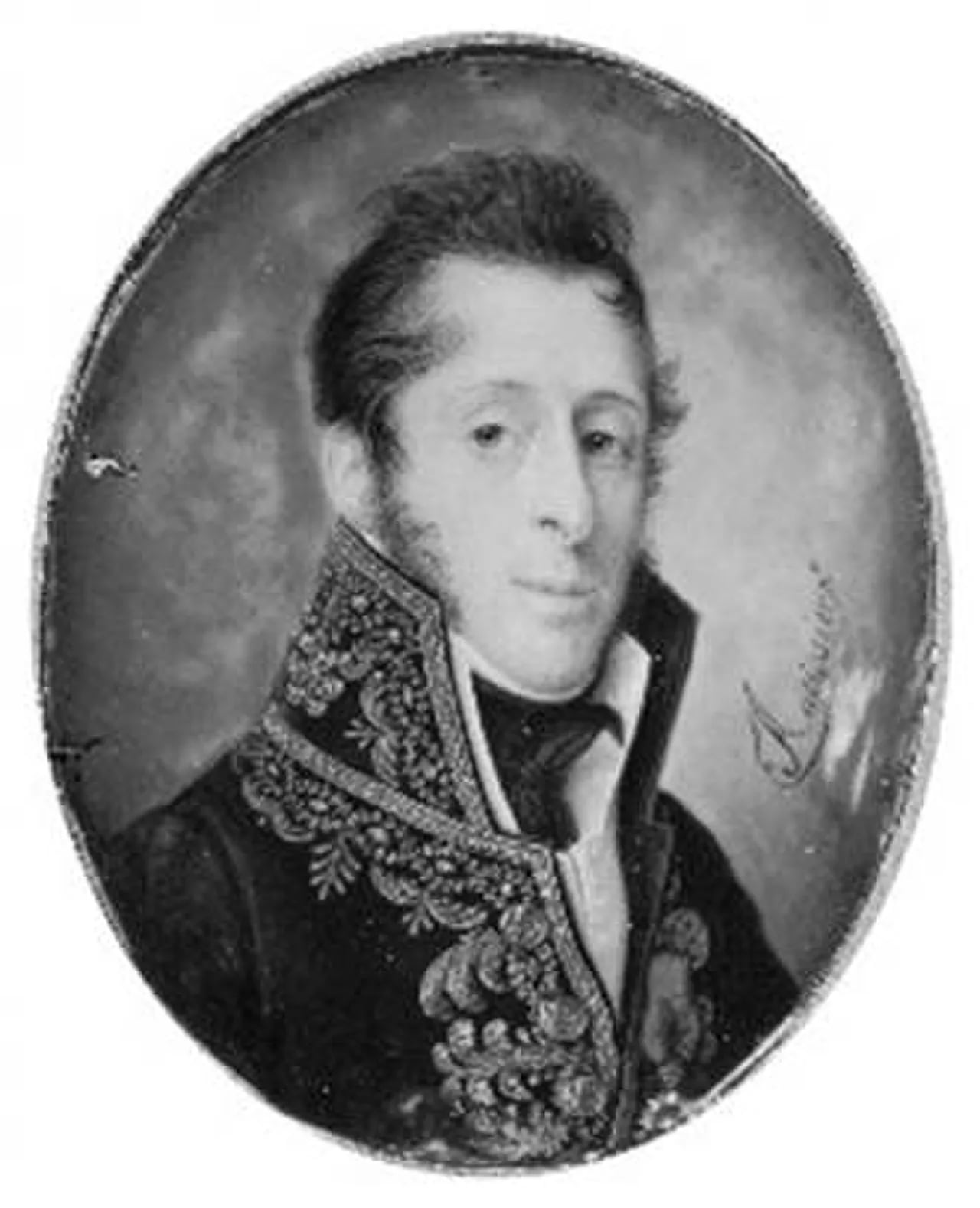 Portrait of Willem Frederik van Bylandt (1771–1855) – memorial page