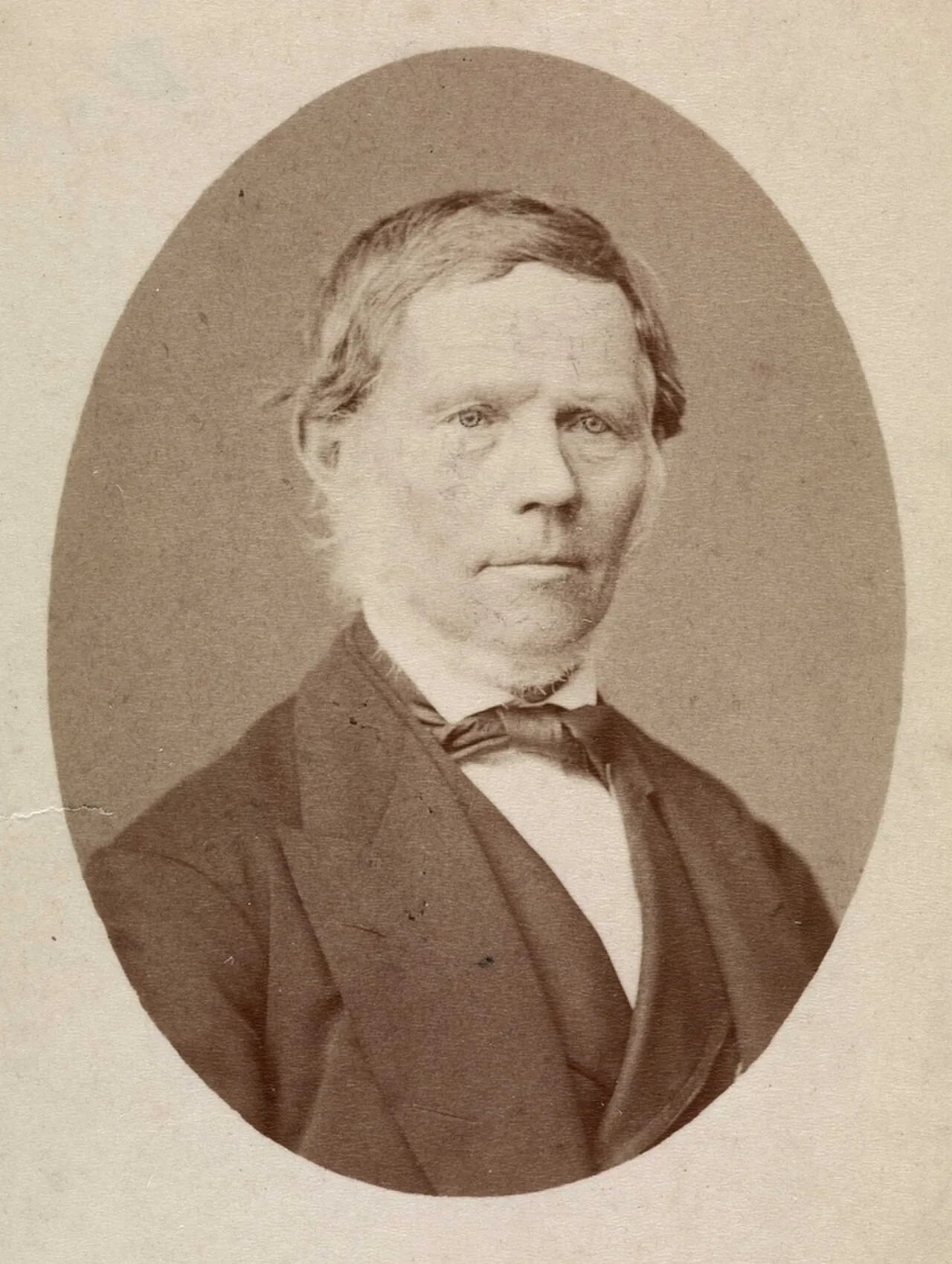 Porträt von Olai Pedersen Wiig (1802–1887) – Gedenkseite