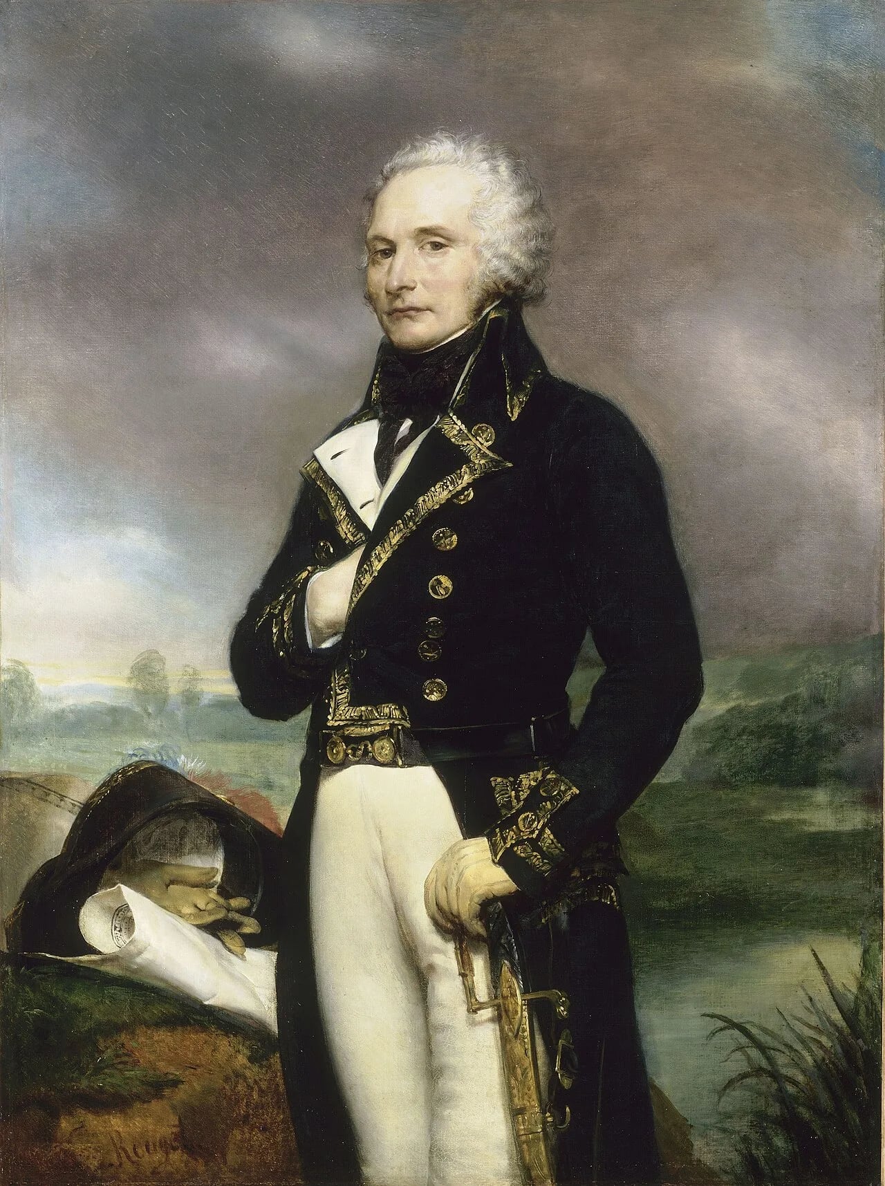 Porträt von Alexandre de Beauharnais (1760–1794) – Gedenkseite