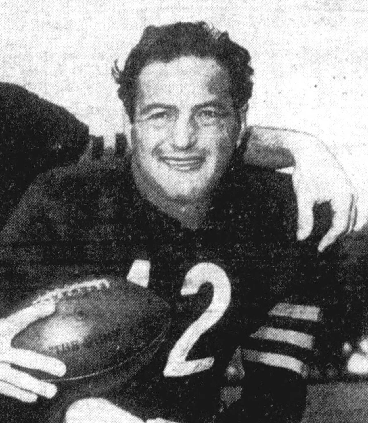 Porträt von Sid Luckman (1916–1998) – Gedenkseite
