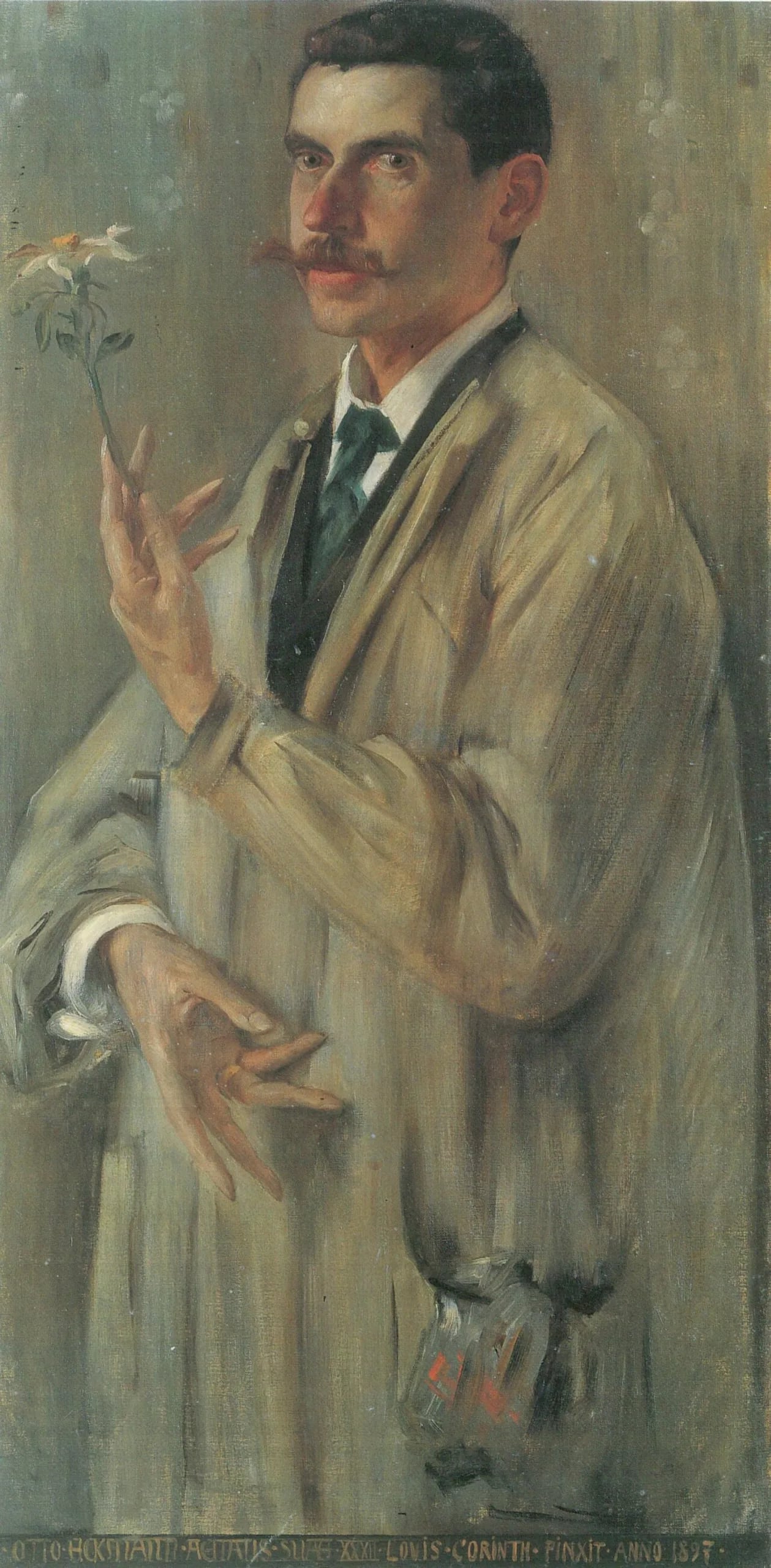 Portrait of Otto Eckmann (1865–1902) – memorial page