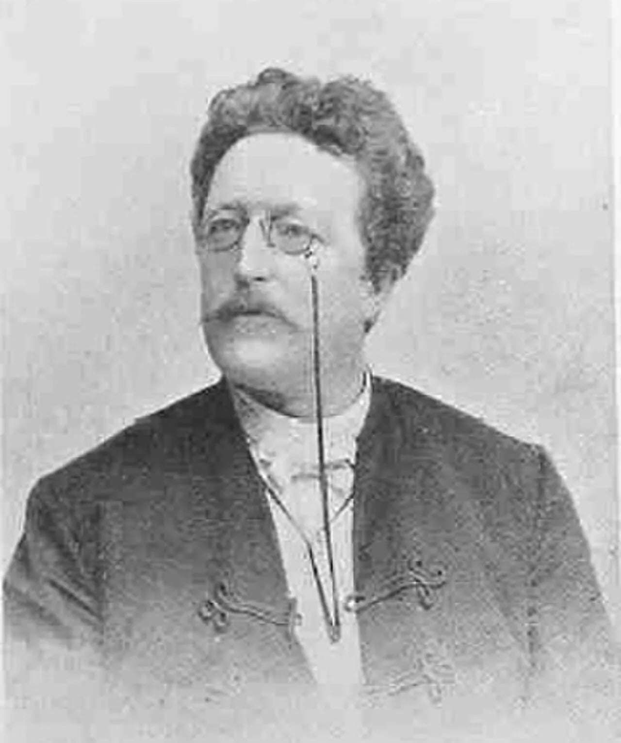 Porträt von Jan Dobruský (1853–1907) – Gedenkseite