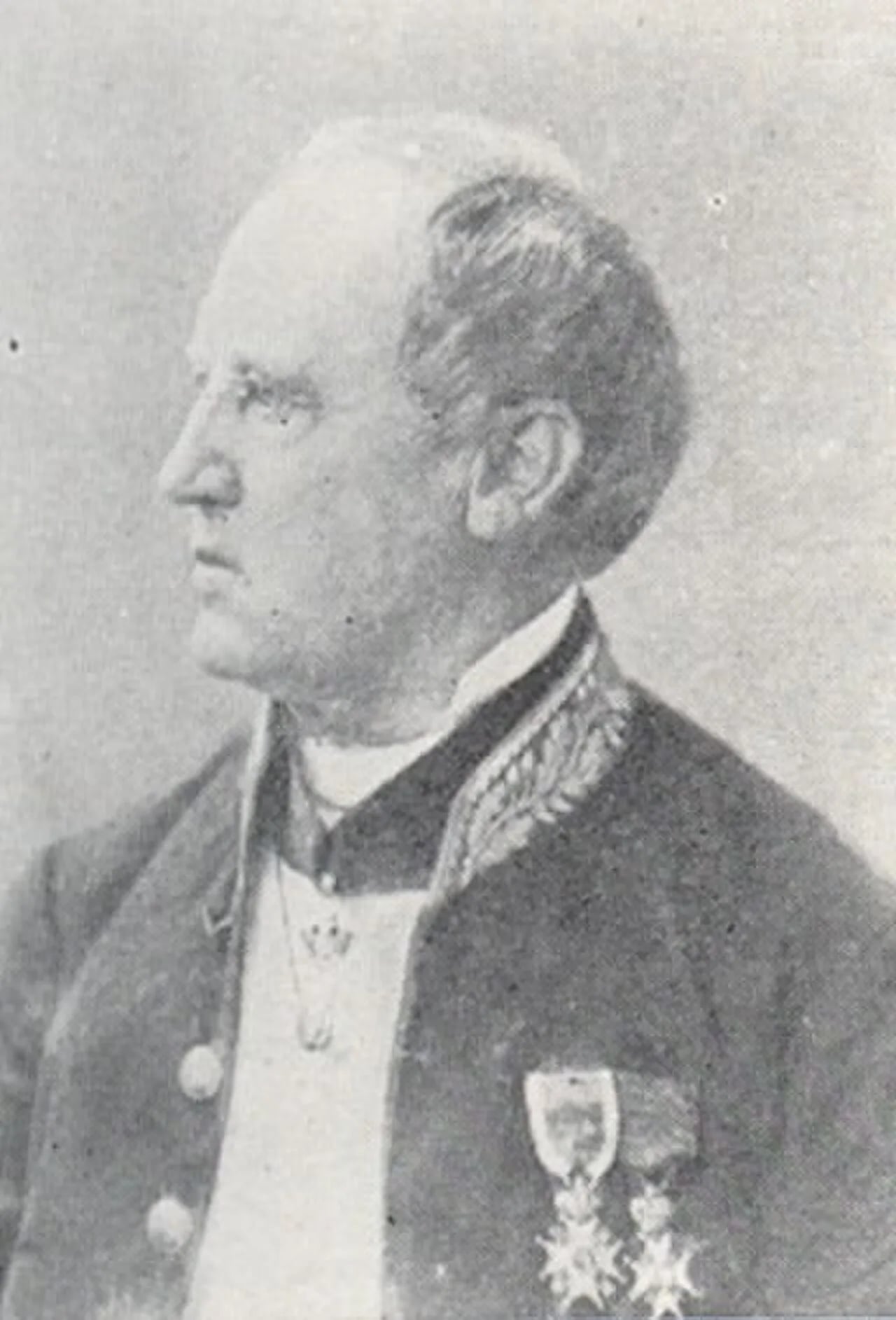 Portrait of Carl Johan Michelet (1826–1902) – memorial page