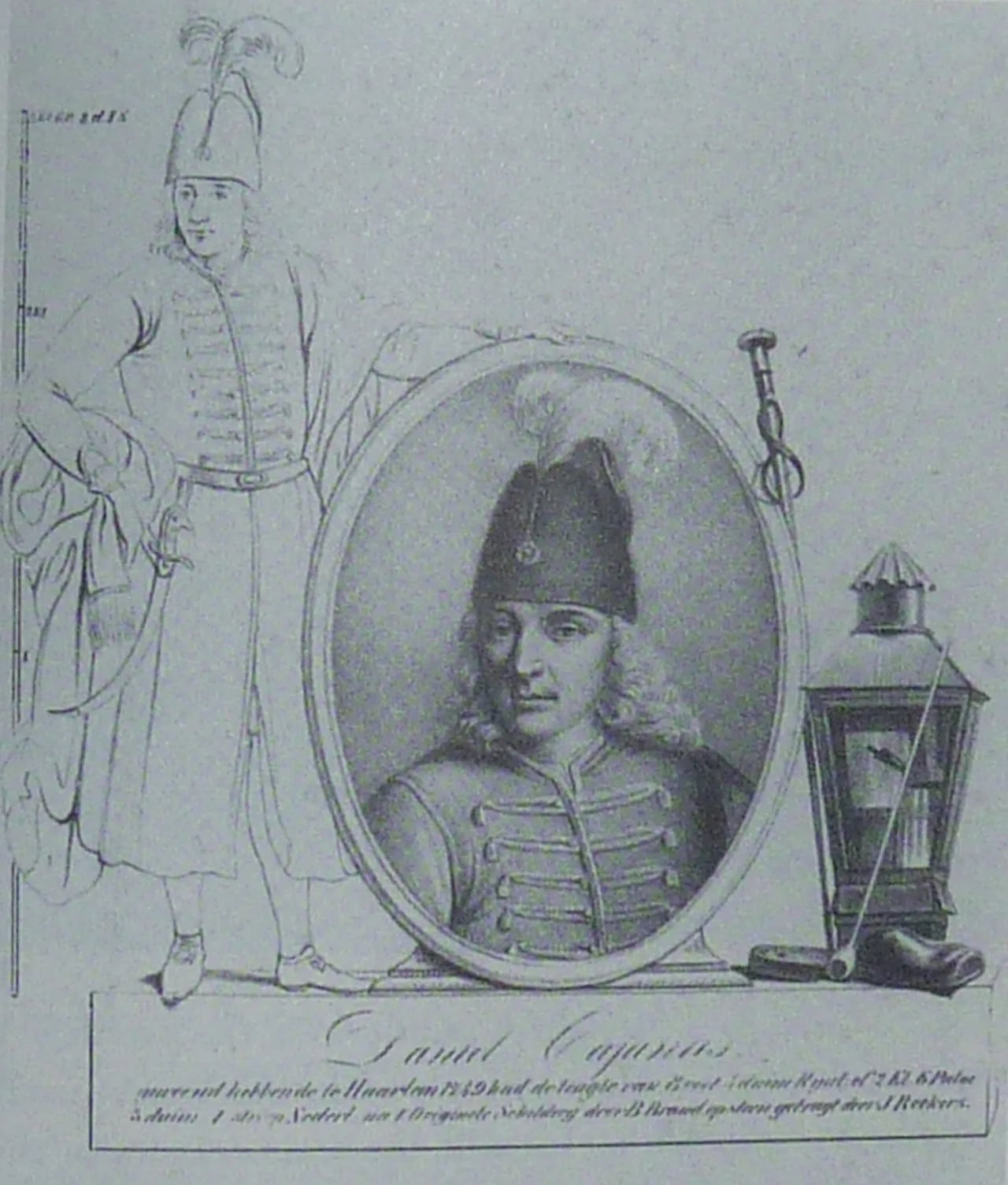 Portrait of Daniel Cajanus (1704–1749) – memorial page
