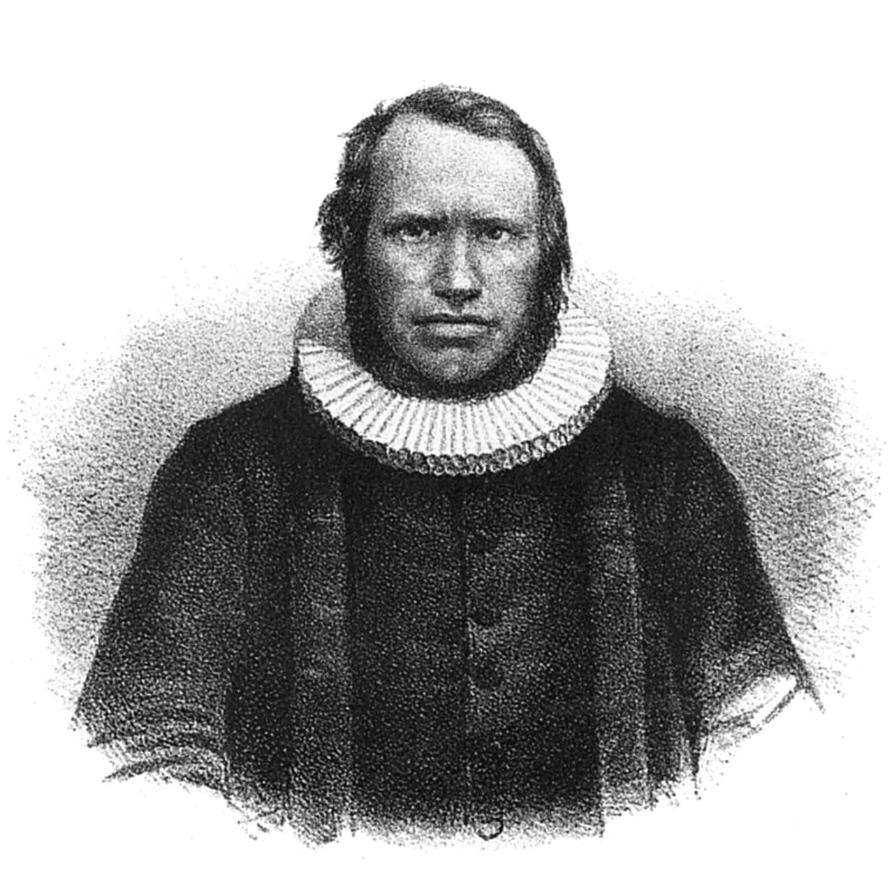 Portrait of Hans Paludan Smith Schreuder (1817–1882) – memorial page