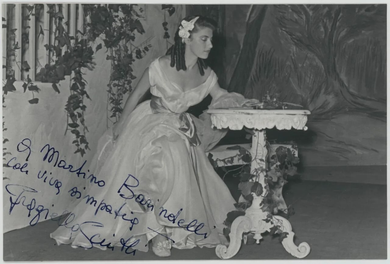 Portrait of Graziella Sciutti (1927–2001) – memorial page